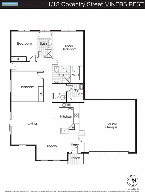 13 Coventry Street, Miners Rest VIC 3352 - Floorplan