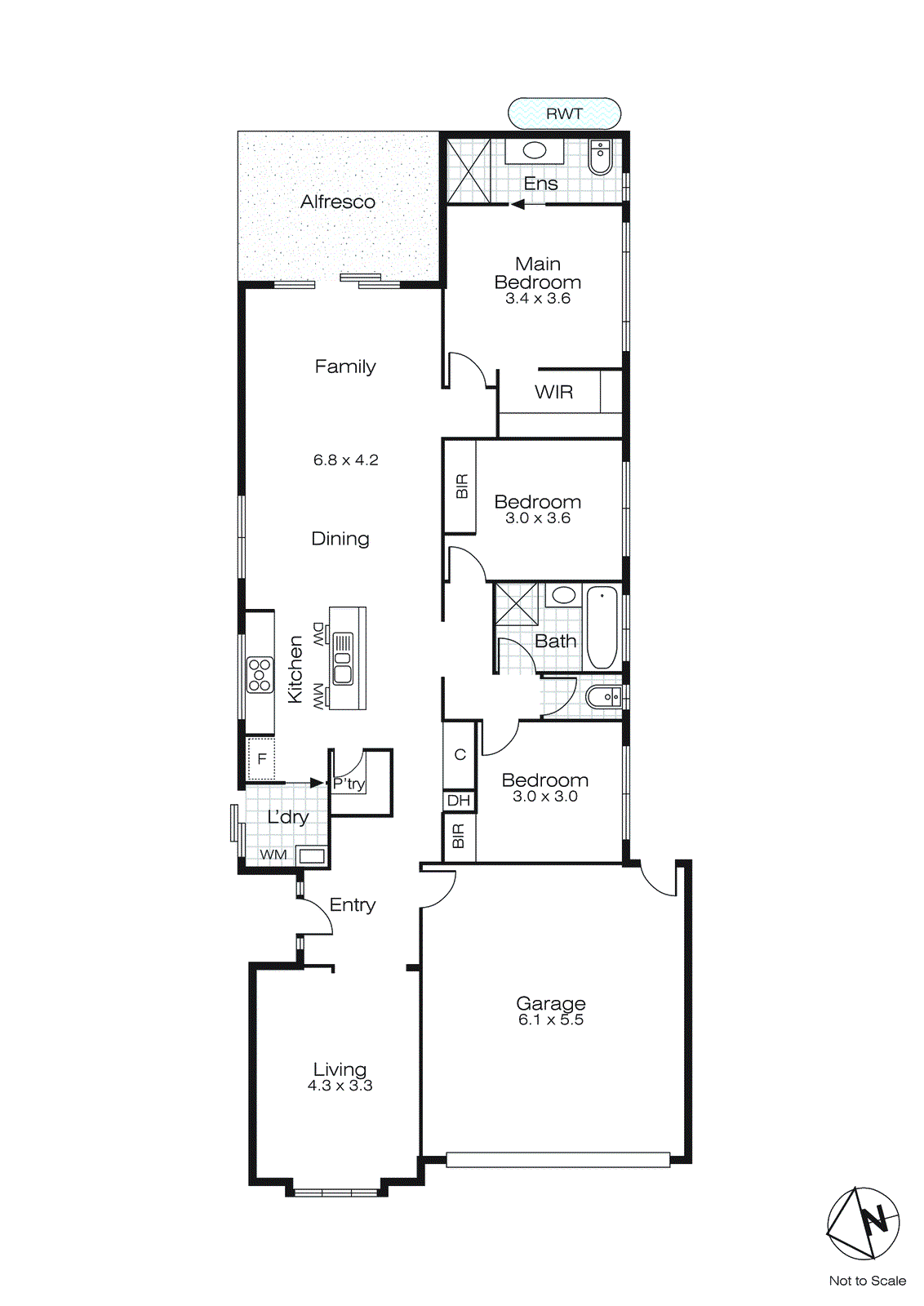 13 Crowther Drive, Lucas VIC 3350 - Floorplan