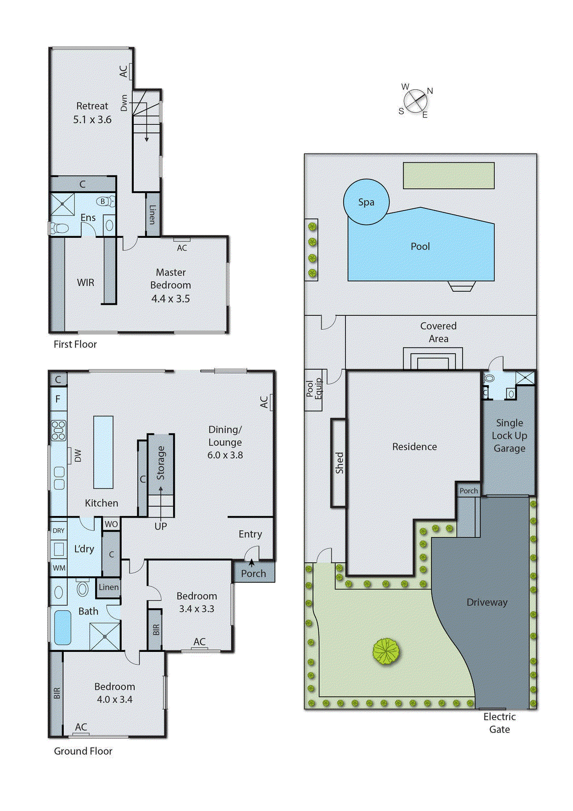 13 Daff Avenue, Hampton East VIC 3188 - Floorplan