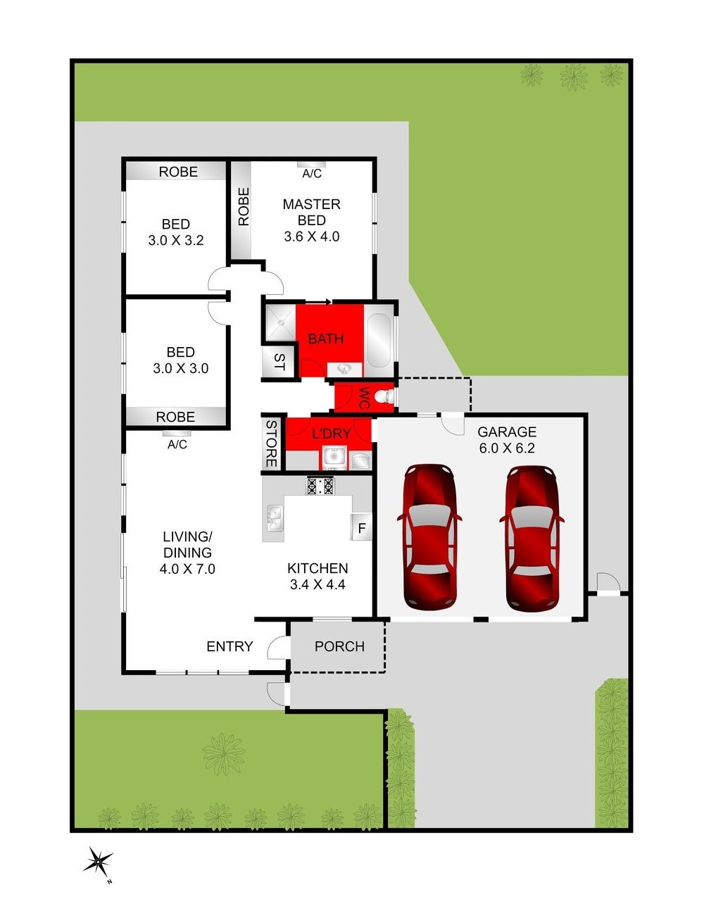13 Dargai Road, BELMONT VIC 3216 - Floorplan