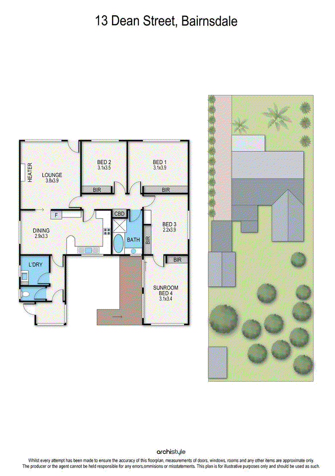 13 Dean Street, Bairnsdale