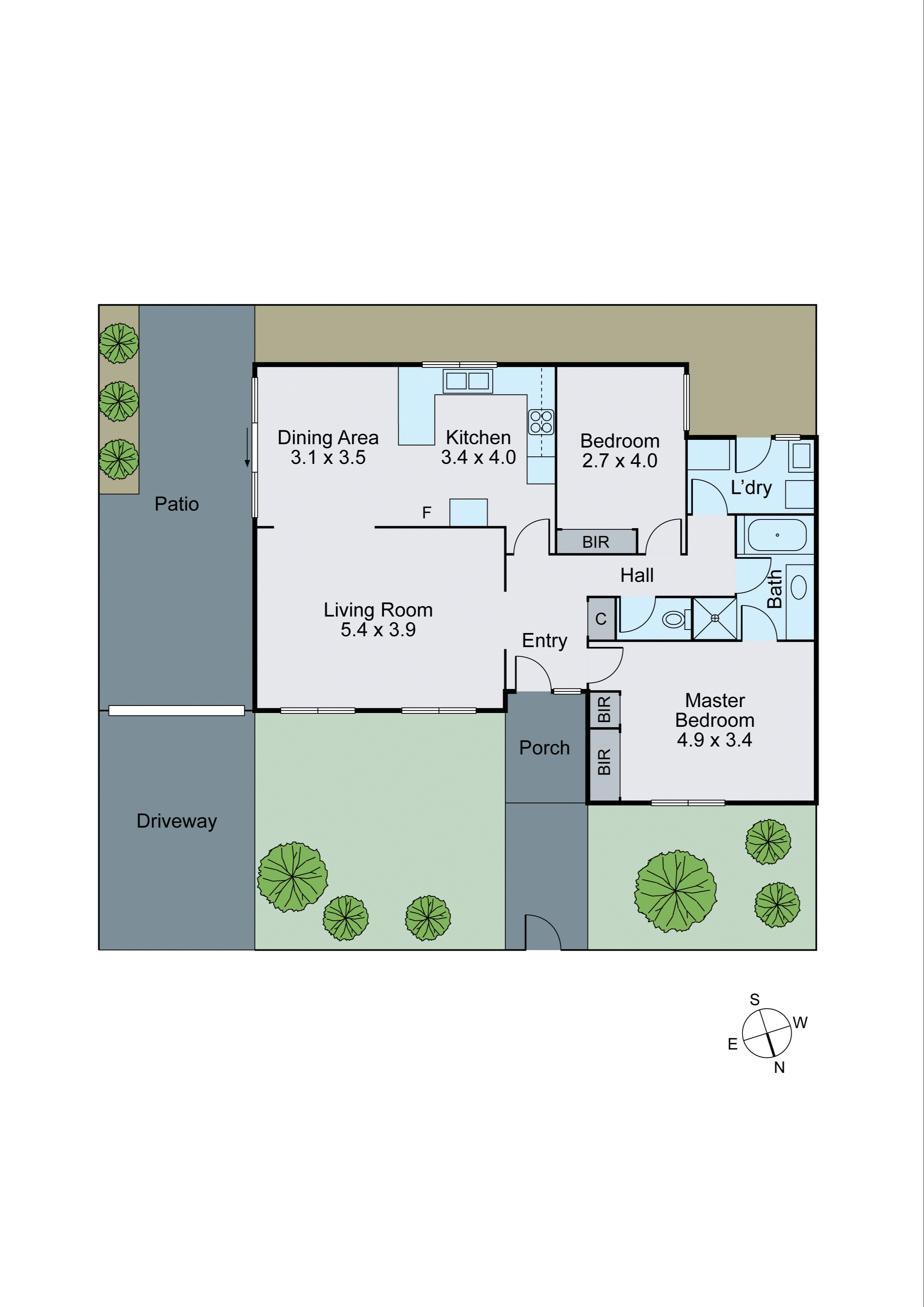13 Delany Avenue, Burwood VIC 3125 - Floorplan