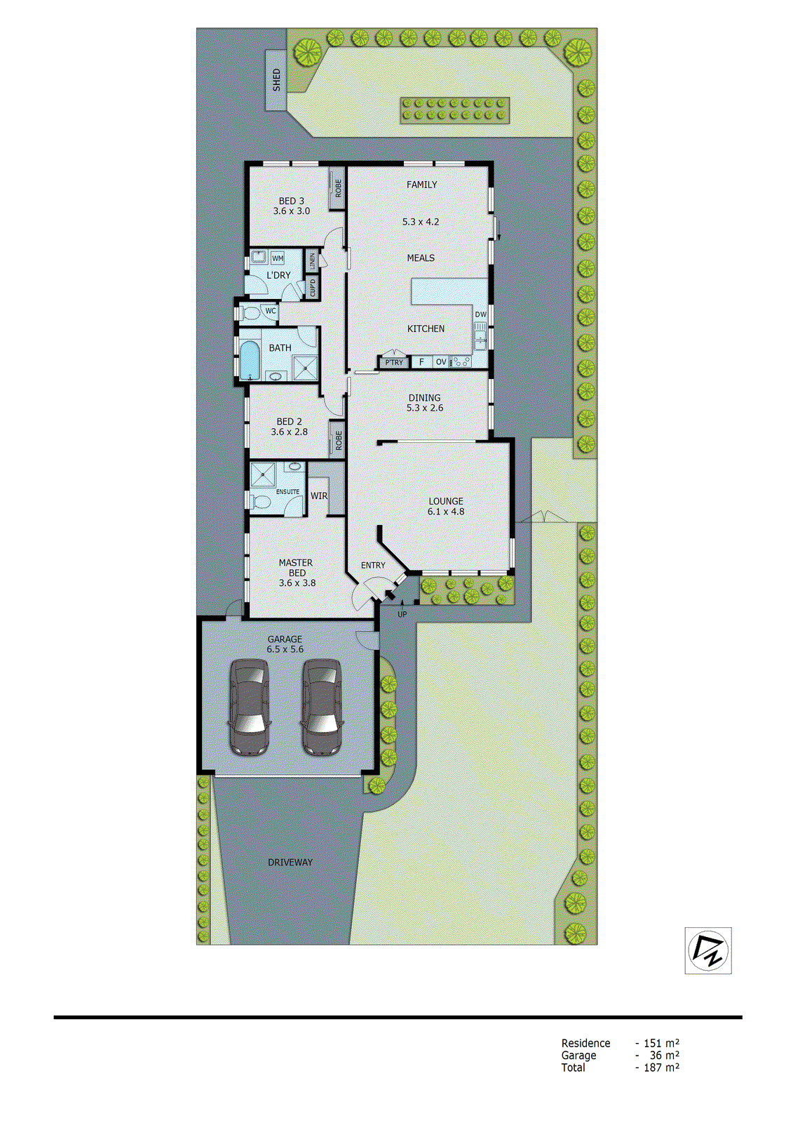 13 Delaware Drive, Dingley Village VIC 3172 - Floorplan