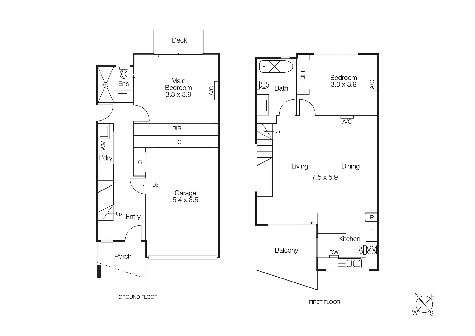 13 Dennington Lane, Chelsea VIC 3196 - Floorplan