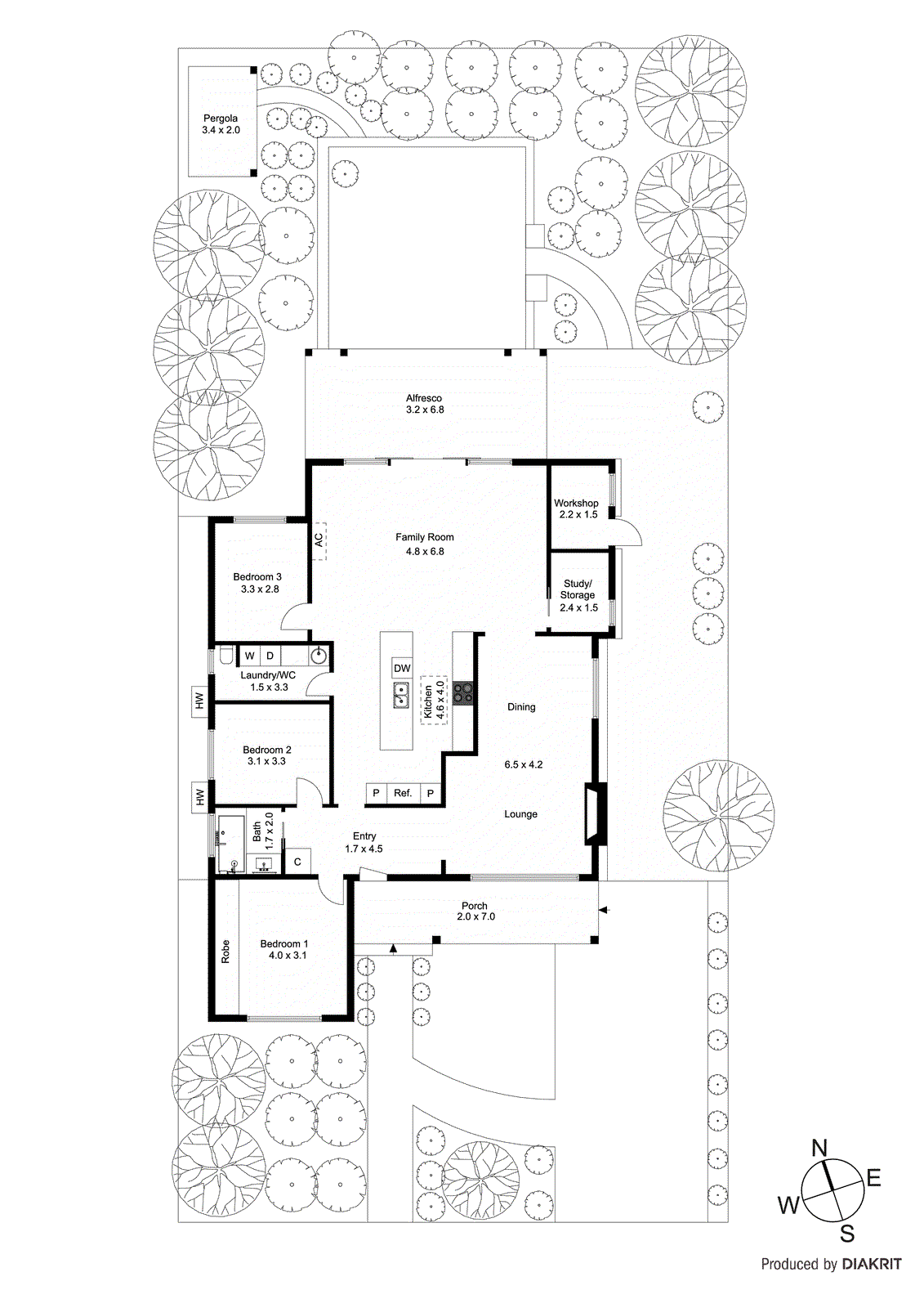 13 Desmond Avenue, Highett VIC 3190 - Floorplan