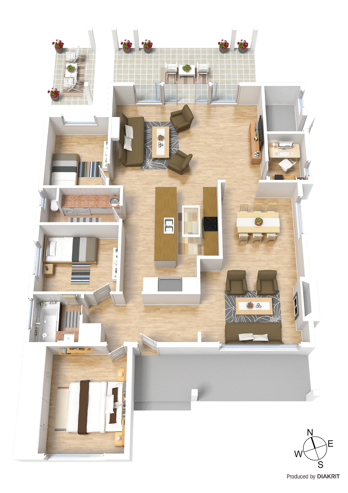 13 Desmond Avenue, Highett VIC 3190 - Floorplan
