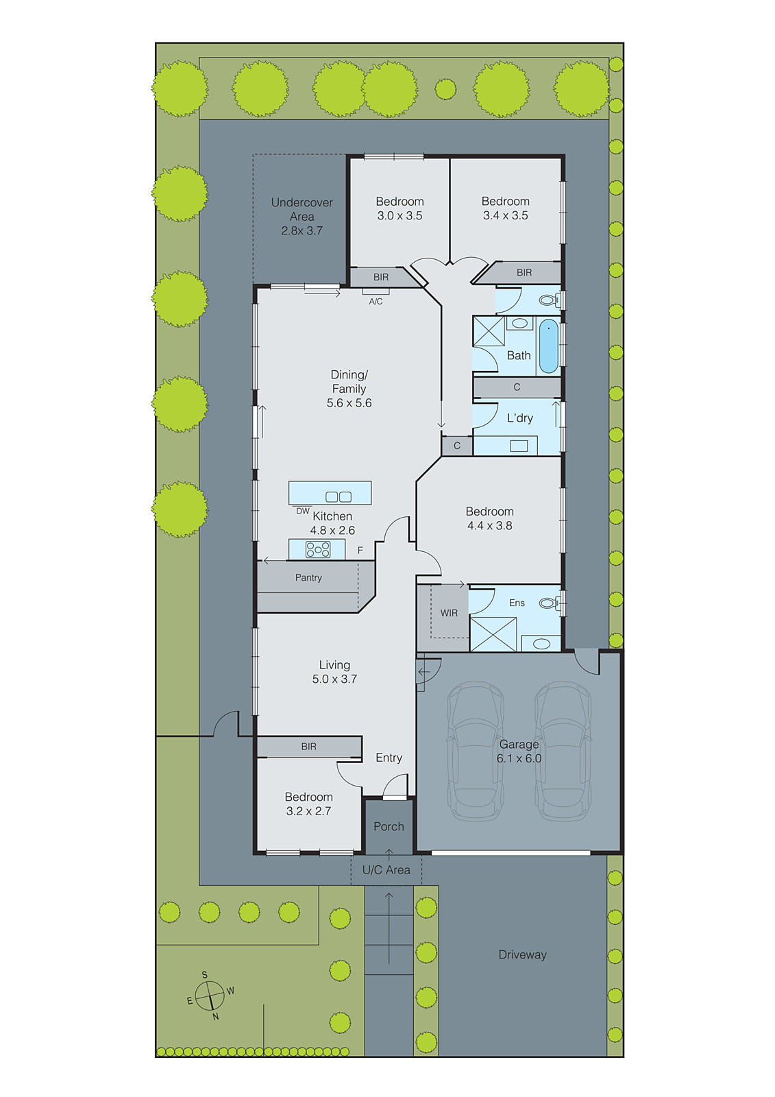 13 Diaz Drive, Grovedale VIC 3216 - Floorplan