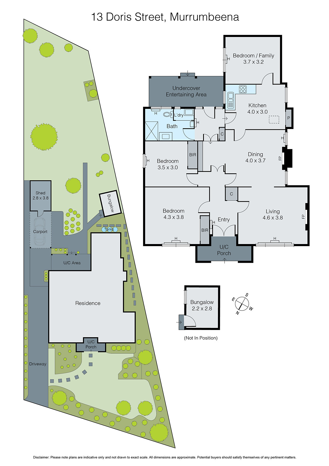 13 Doris Street, Murrumbeena VIC 3163 - Floorplan