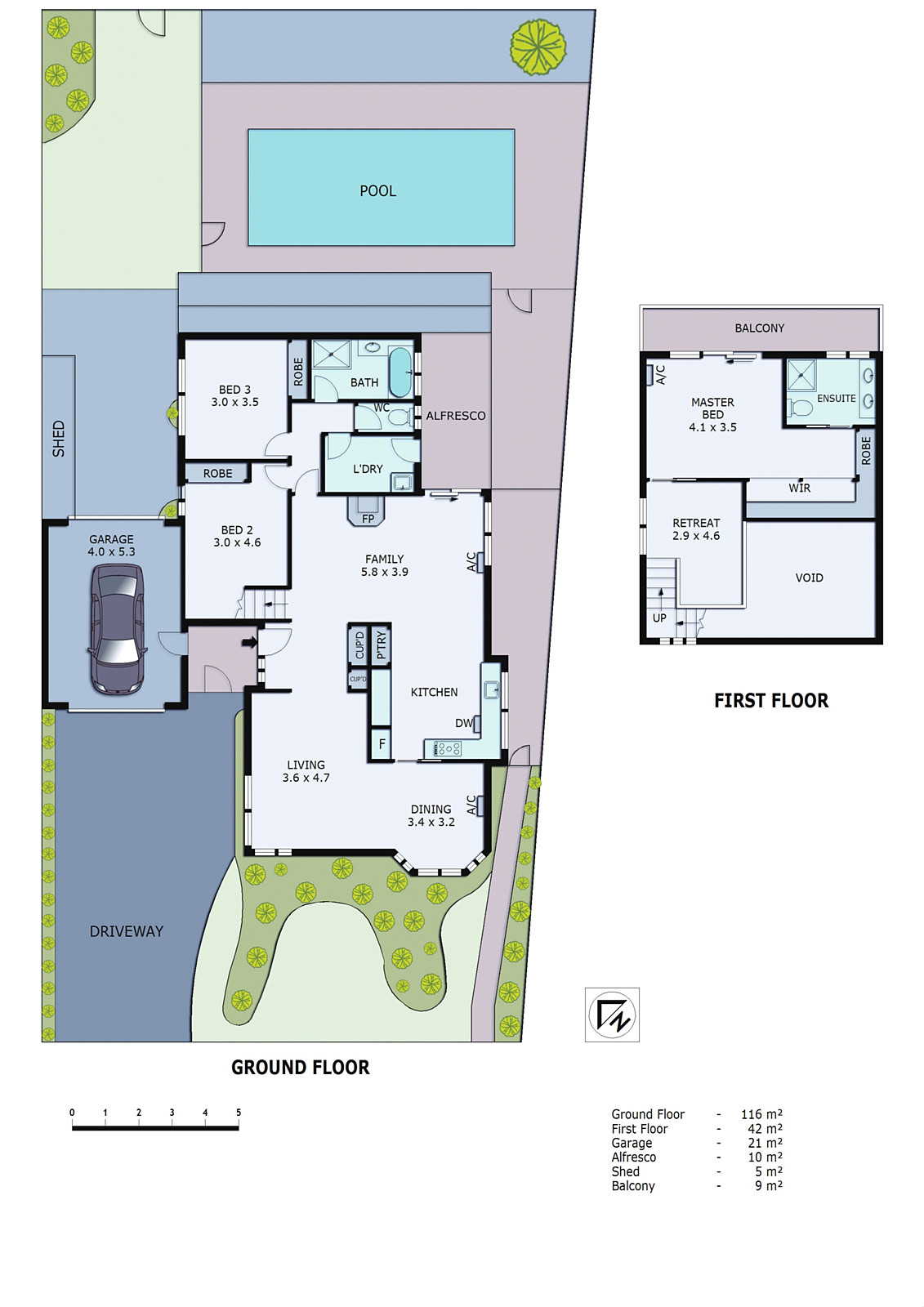 13 Dorrington Court, Dingley Village VIC 3172 - Floorplan
