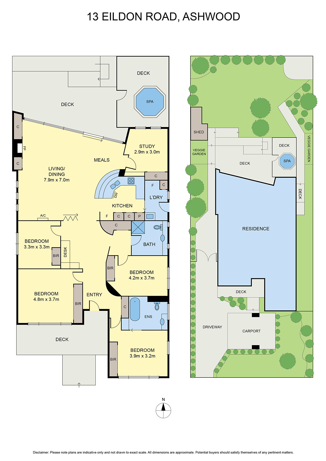 13 Eildon Road, Ashwood VIC 3147 - Floorplan