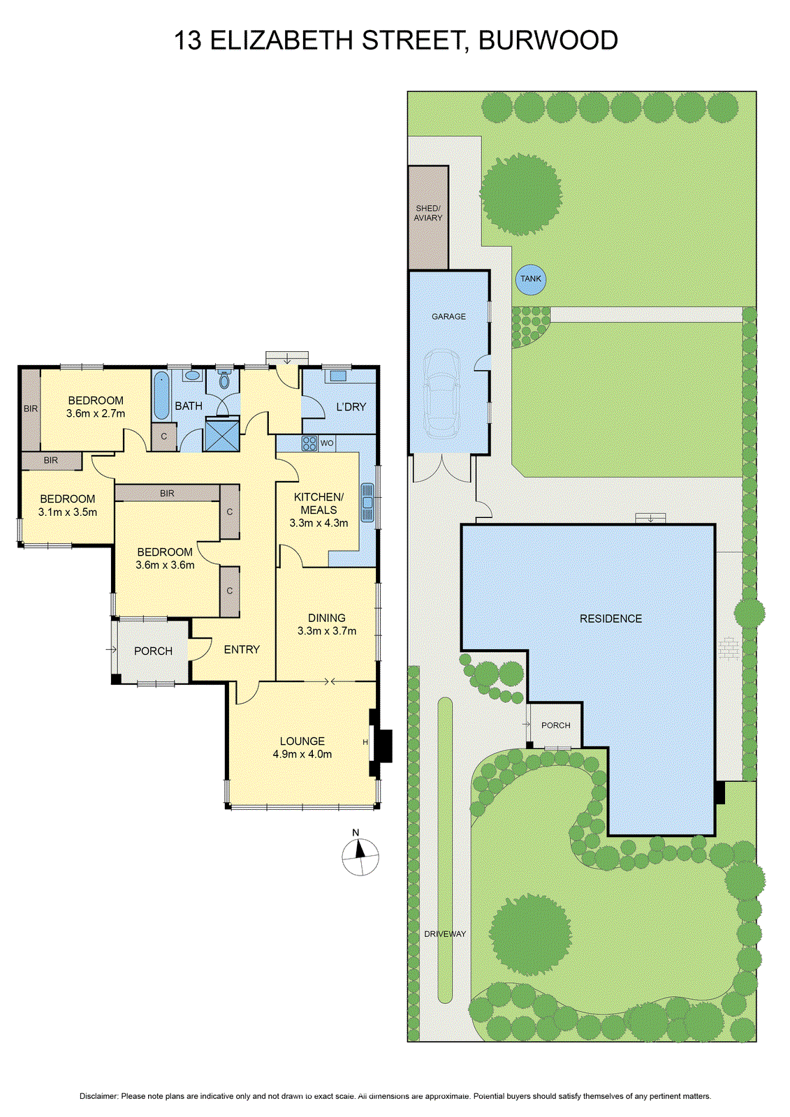 13 Elizabeth Street, Burwood VIC 3125 - Floorplan