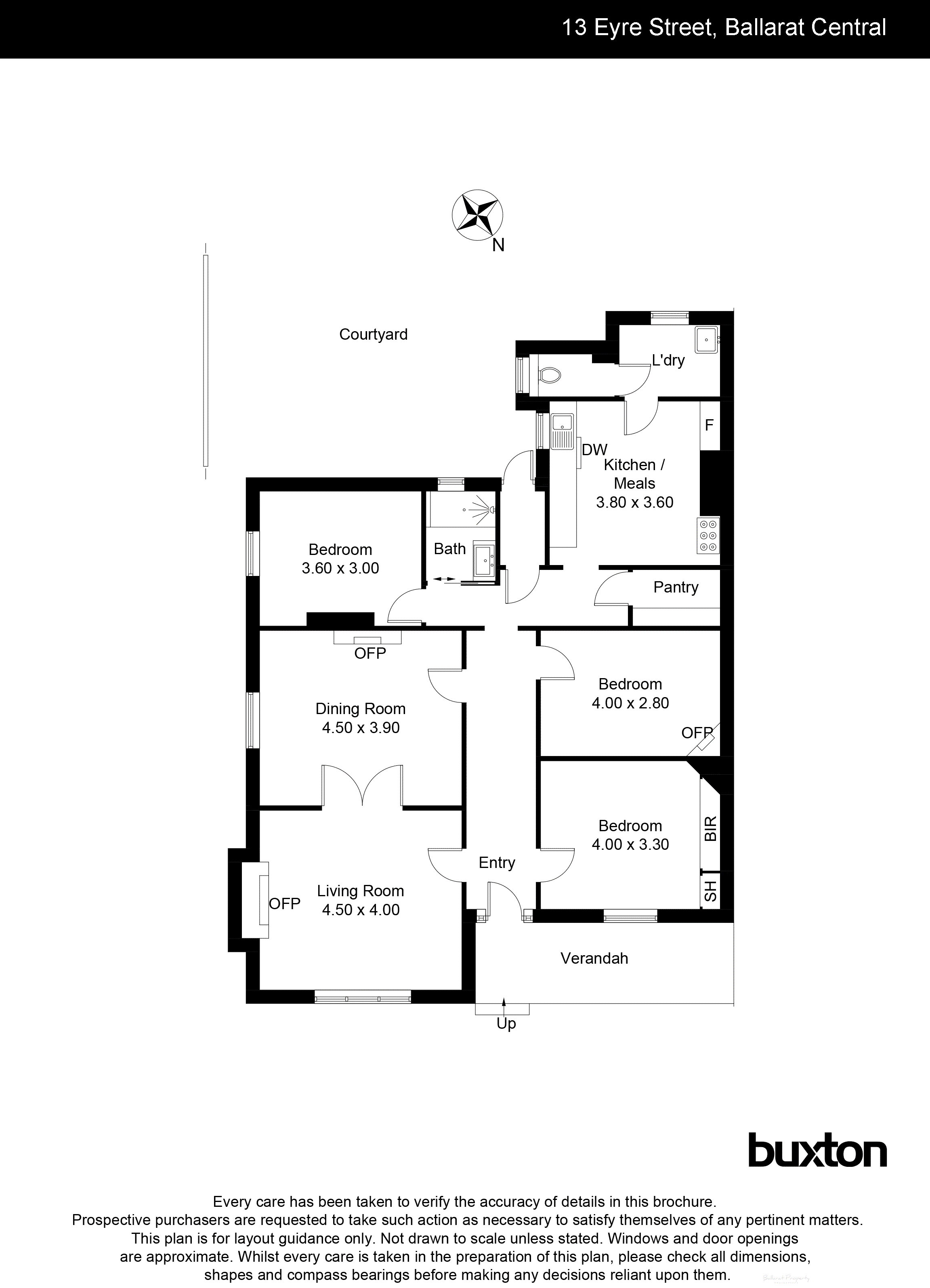 13 Eyre Street, Ballarat Central VIC 3350 - Floorplan