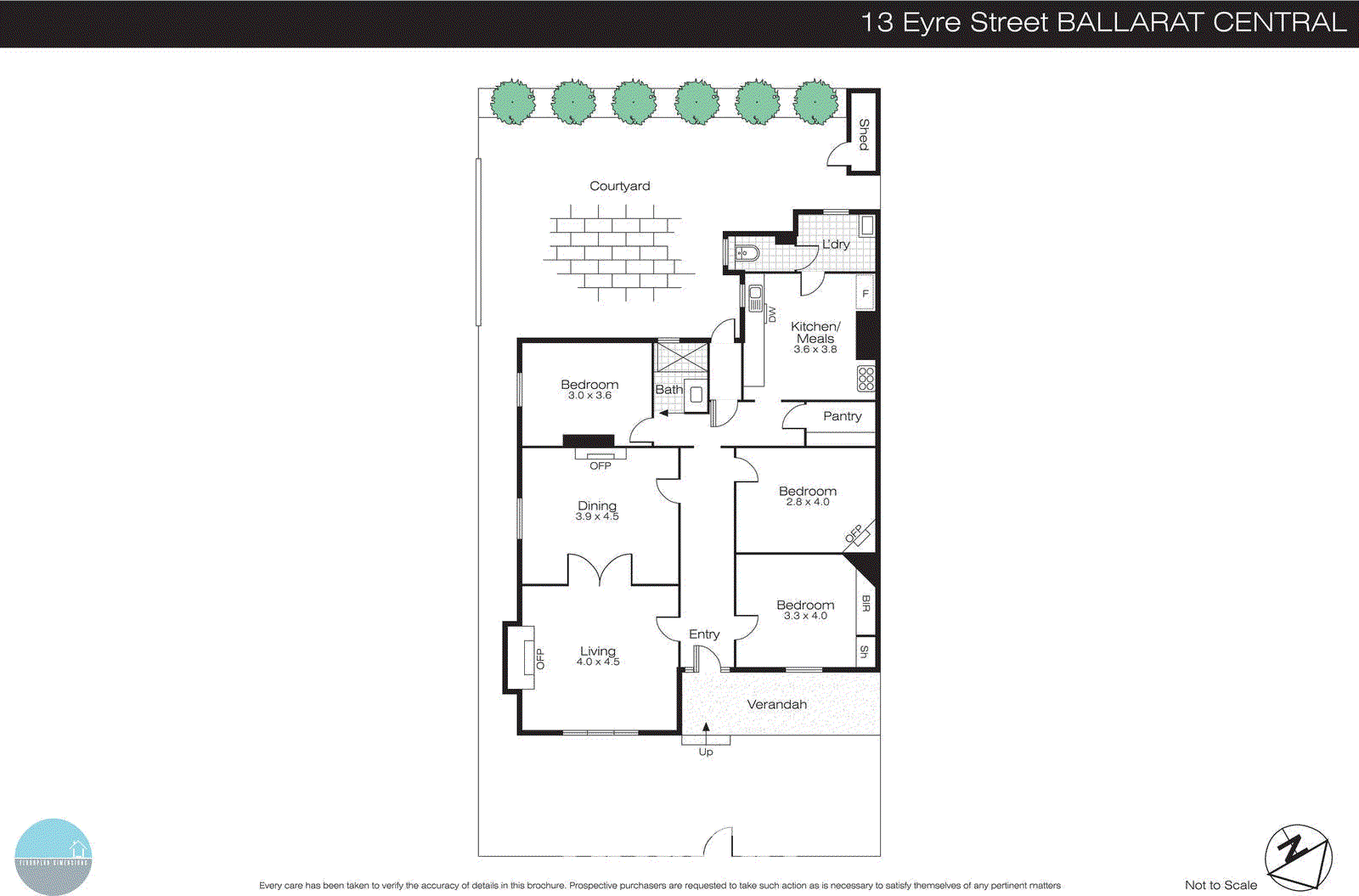 13 Eyre Street, Ballarat Central VIC 3350 - Floorplan
