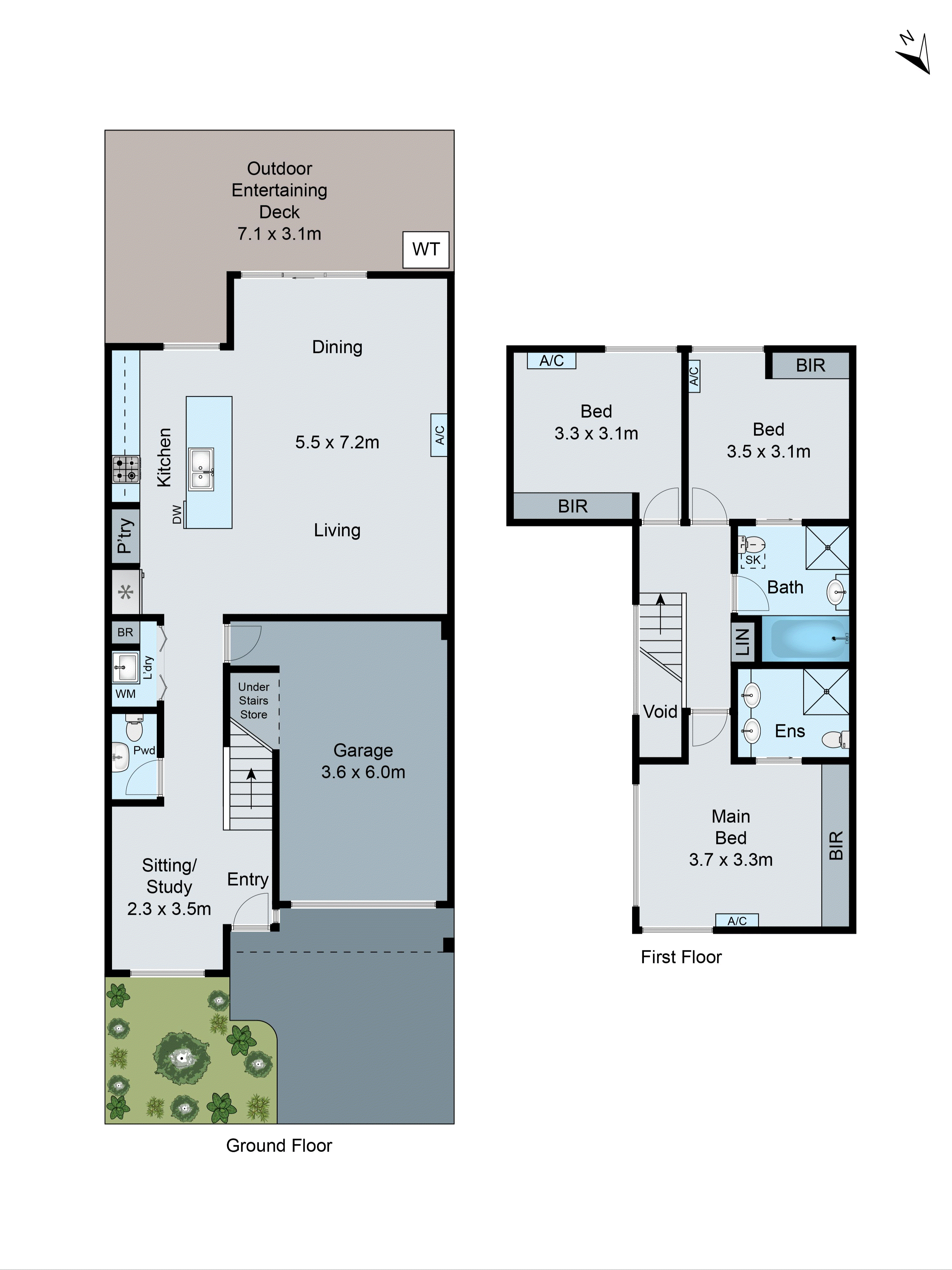 13 Faggs Place, Geelong VIC 3220 - Floorplan