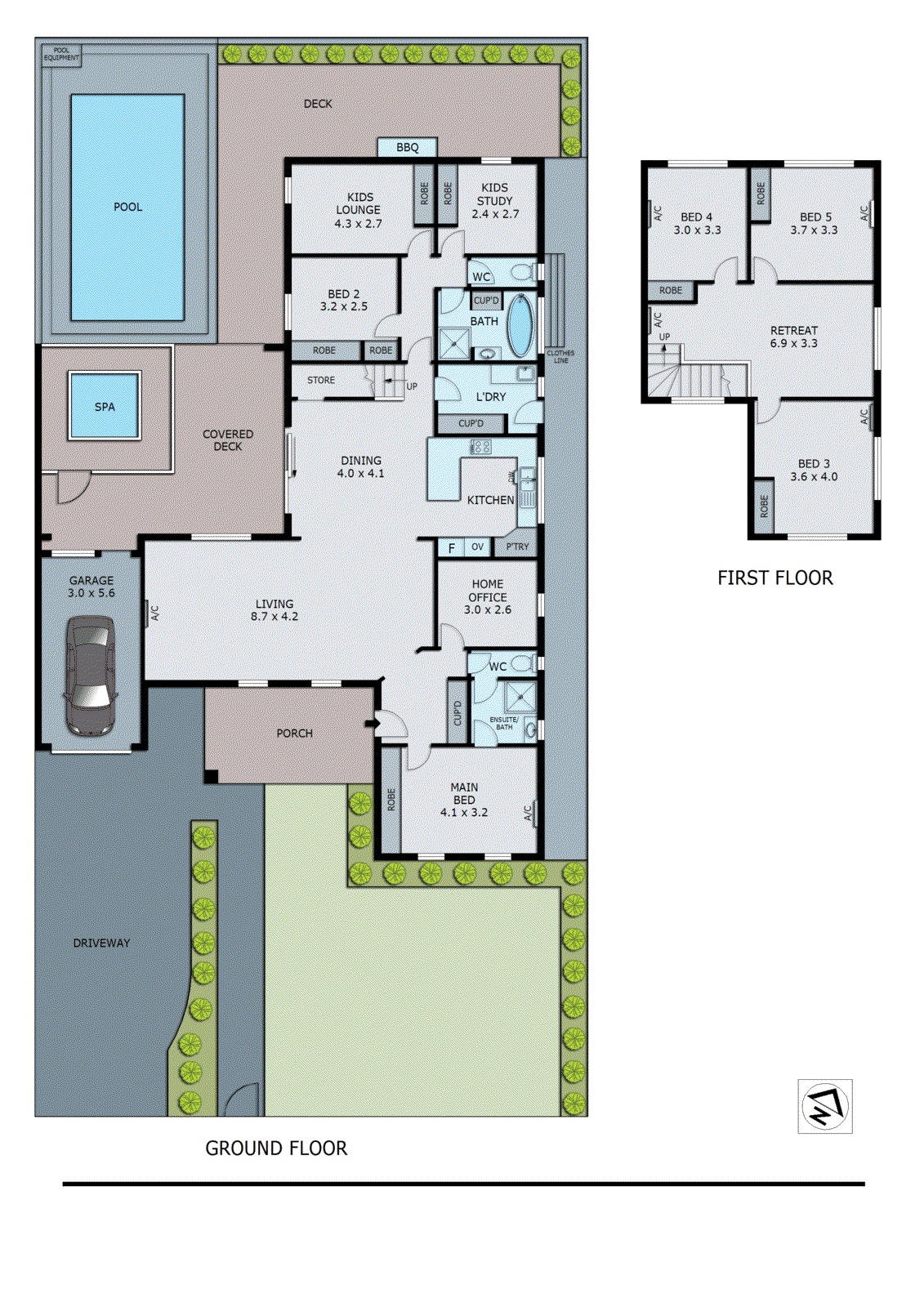 13 Famechon Road, Edithvale VIC 3196 - Floorplan