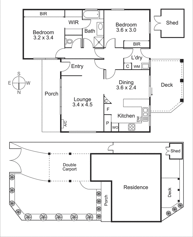 1/3 Field Street, Hampton VIC 3188 - Floorplan
