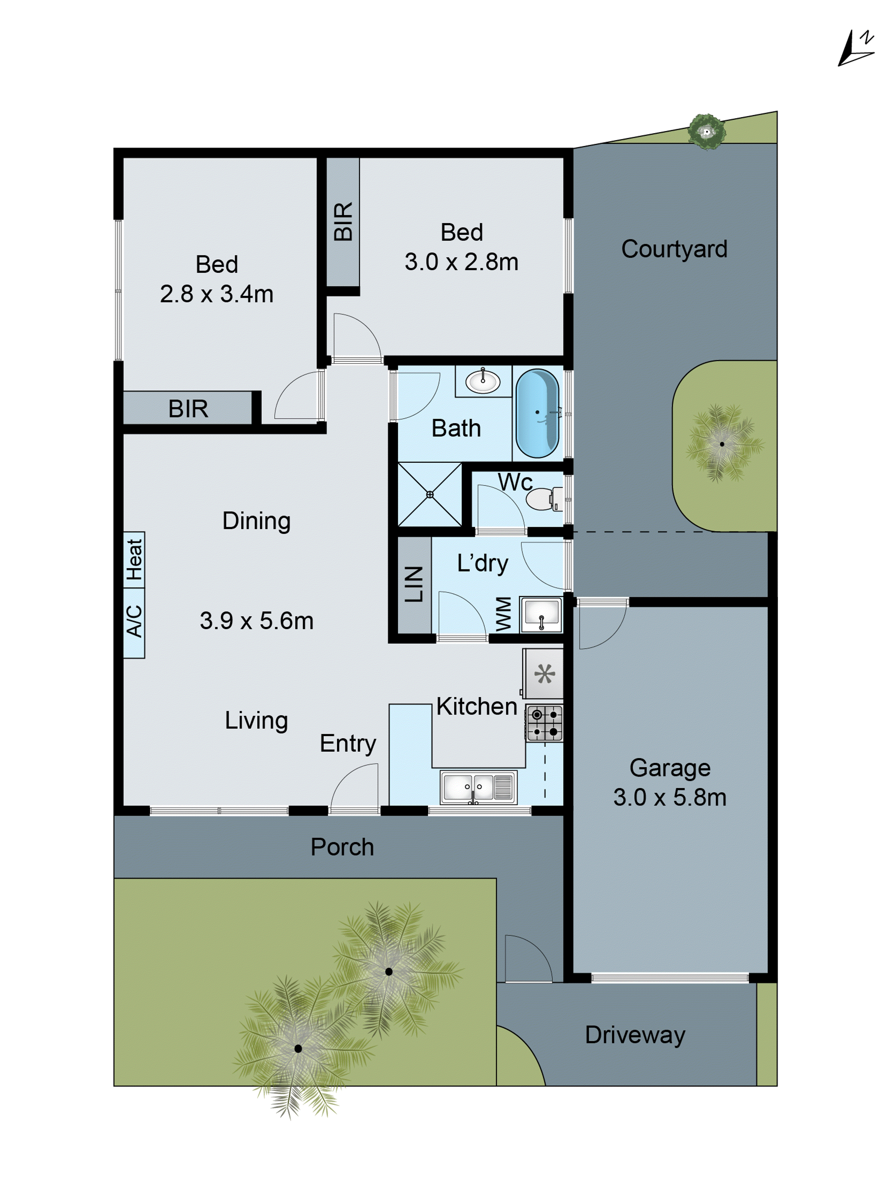 1/3 Findon Street, South Geelong VIC 3220 - Floorplan