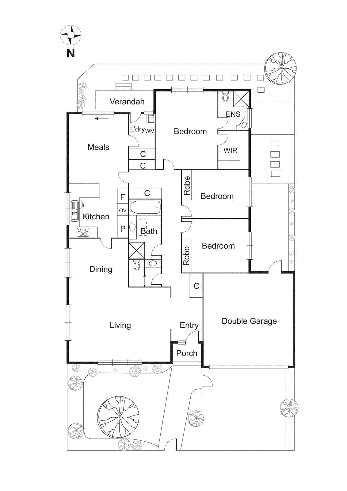 1/3 Foster Avenue, Glen Huntly VIC 3163 - Floorplan