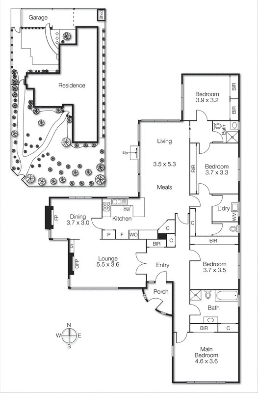 13 Fourth Street, Black Rock VIC 3193 - Floorplan