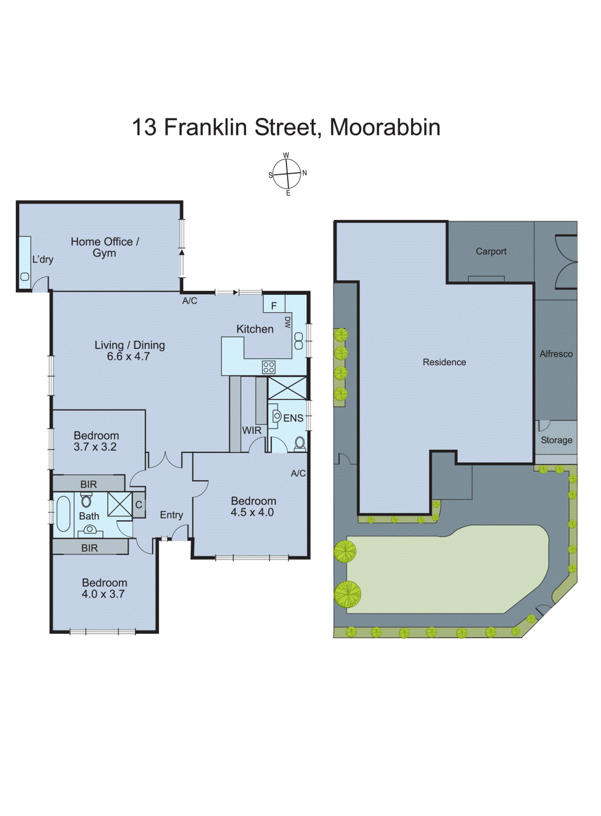 13 Franklin Street, Moorabbin VIC 3189 - Floorplan
