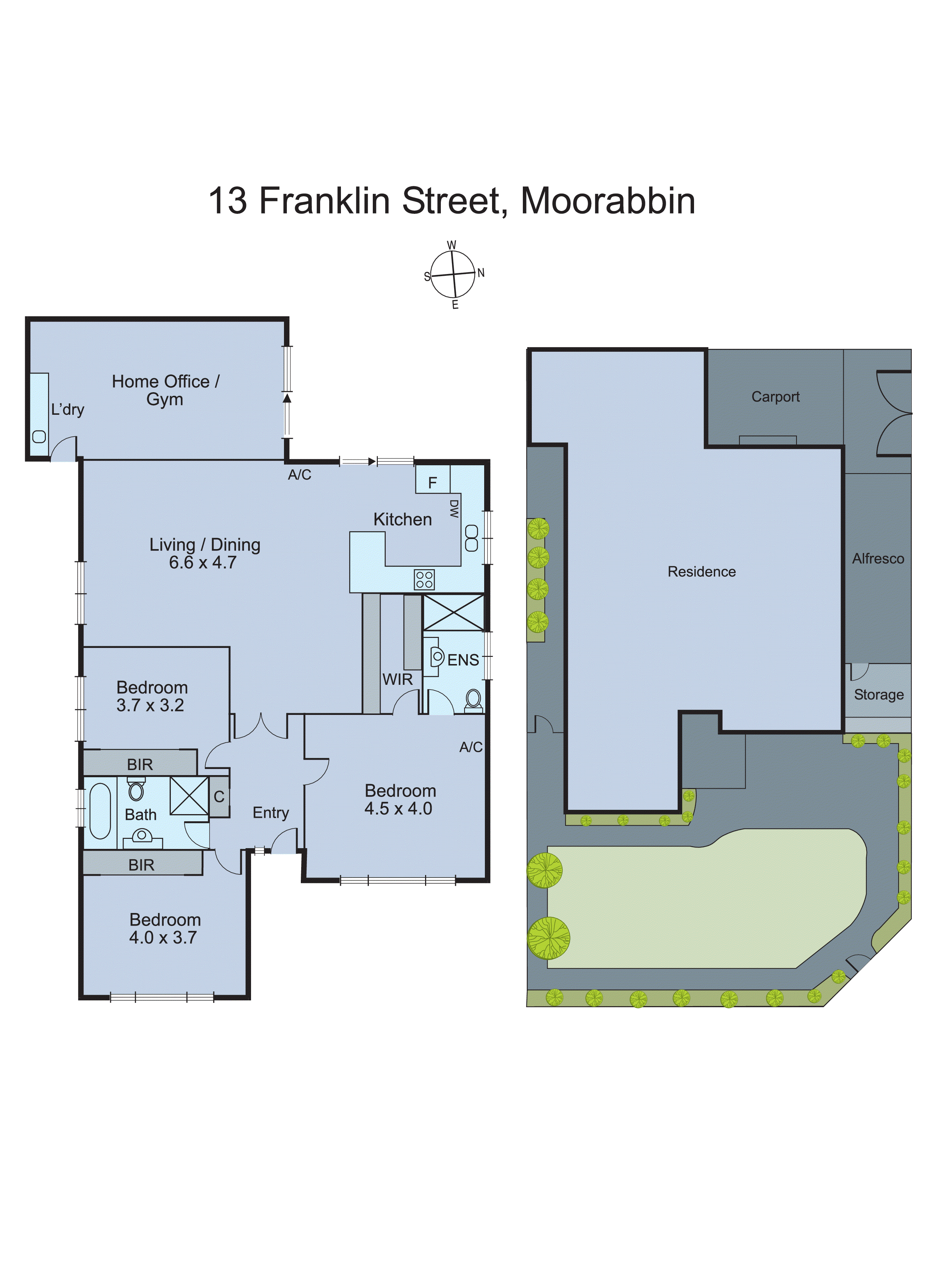 13 Franklin Street, Moorabbin VIC 3189 - Floorplan