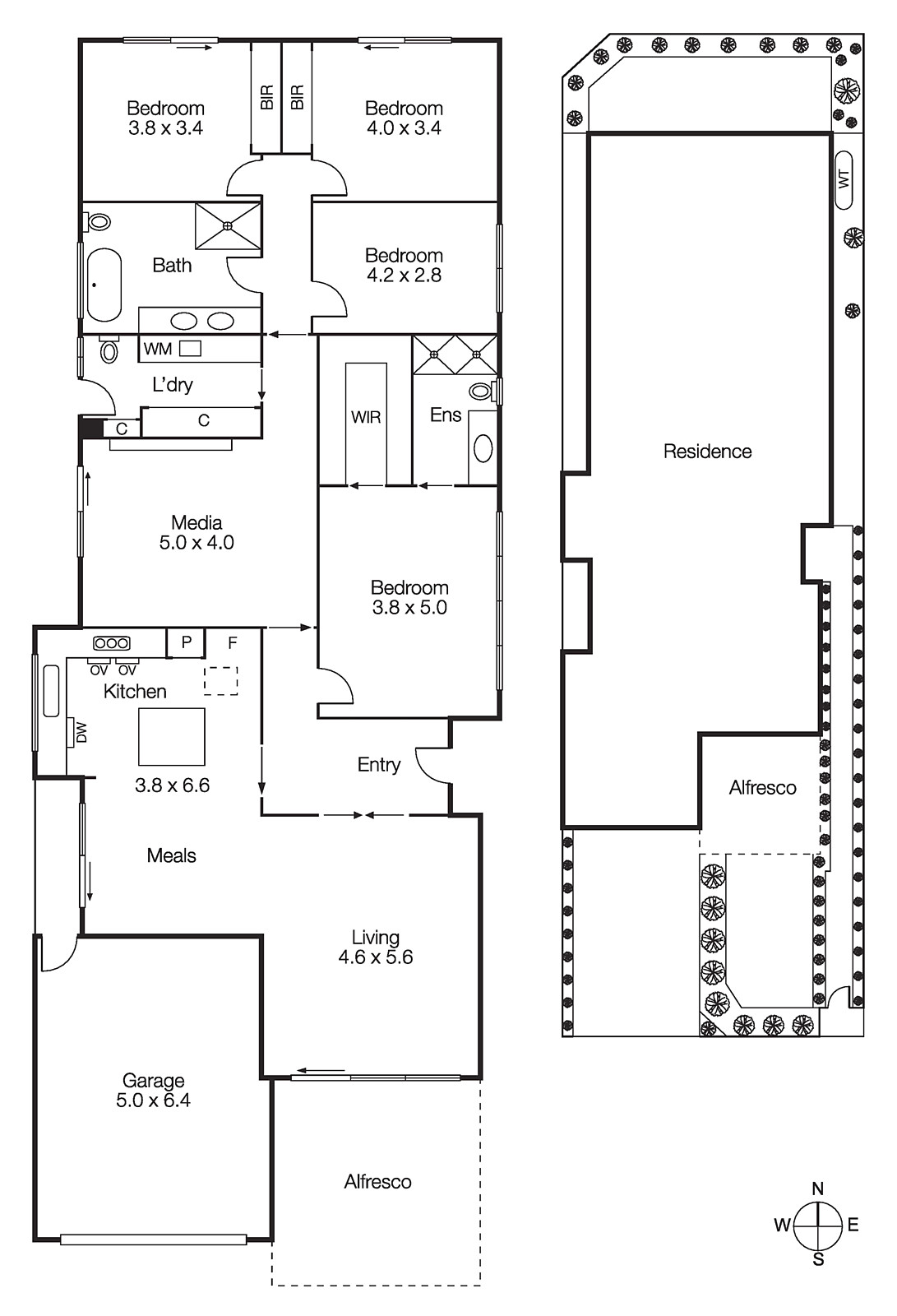 13 George Street, Highett VIC 3190 - Floorplan