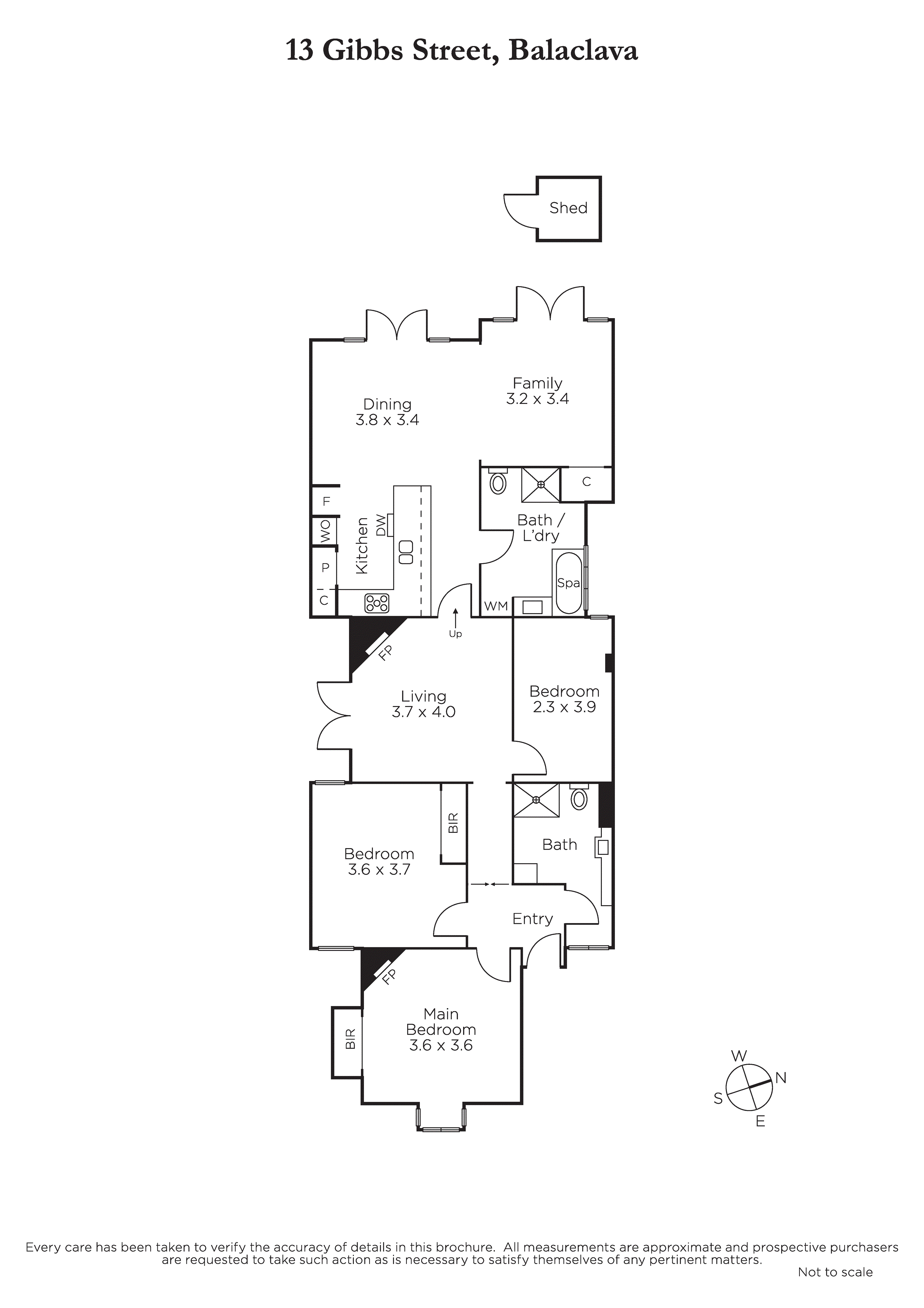 13 Gibbs Street, Balaclava VIC 3183 - Floorplan