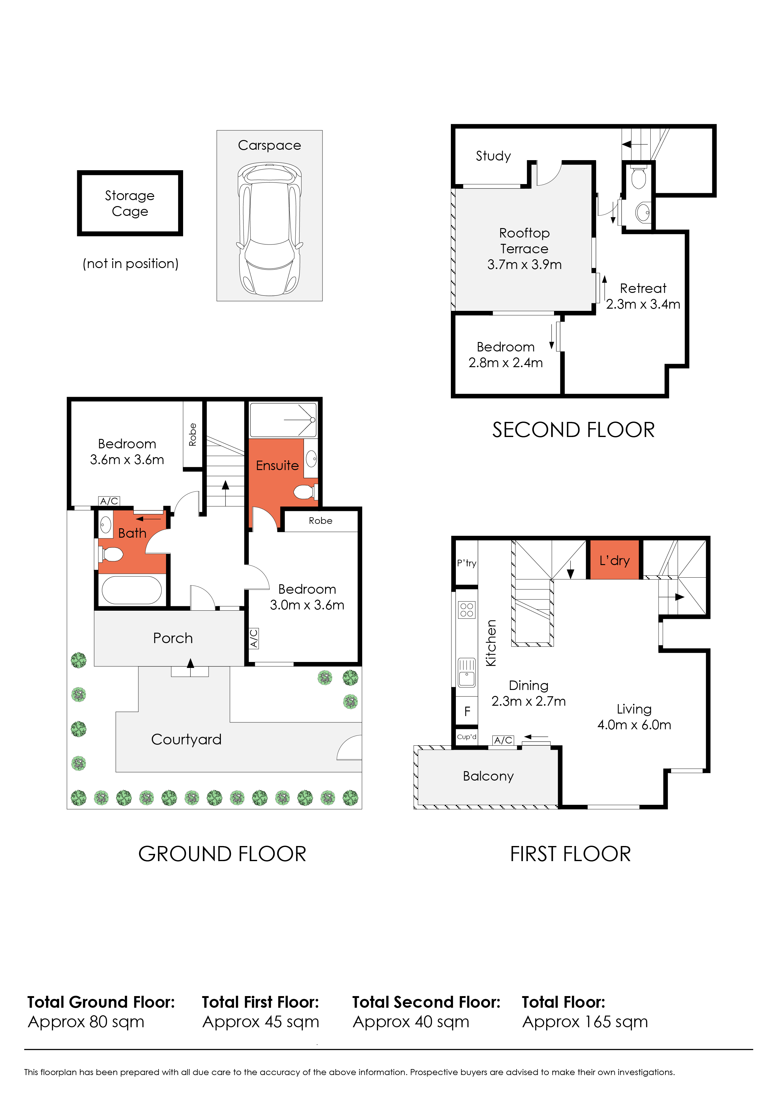 1/3 Harding Avenue, BONBEACH VIC 3196 - Floorplan