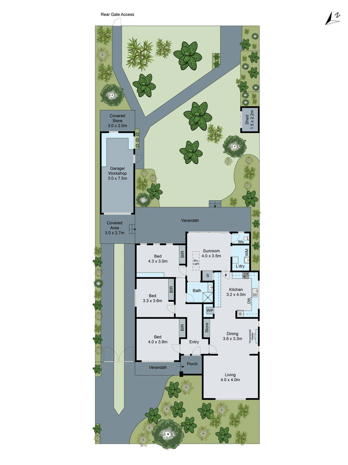 13 Hawthorn Avenue, Belmont VIC 3216 - Floorplan