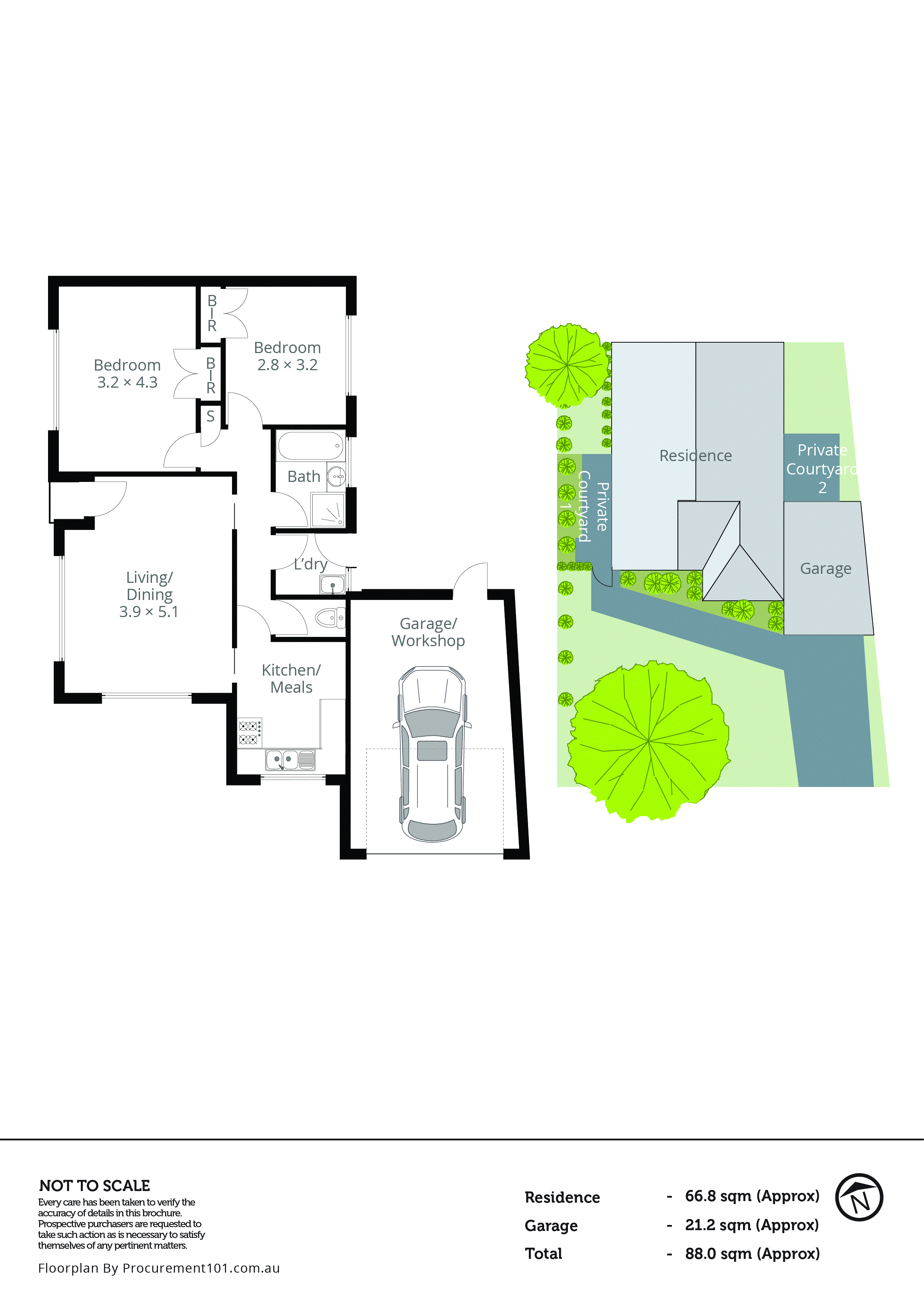 1/3 Henderson Road, Keysborough VIC 3173 - Floorplan