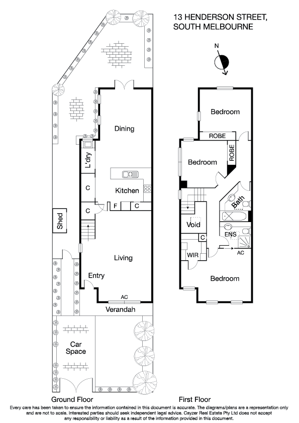 13 Henderson Street, SOUTH MELBOURNE VIC 3205 - Floorplan
