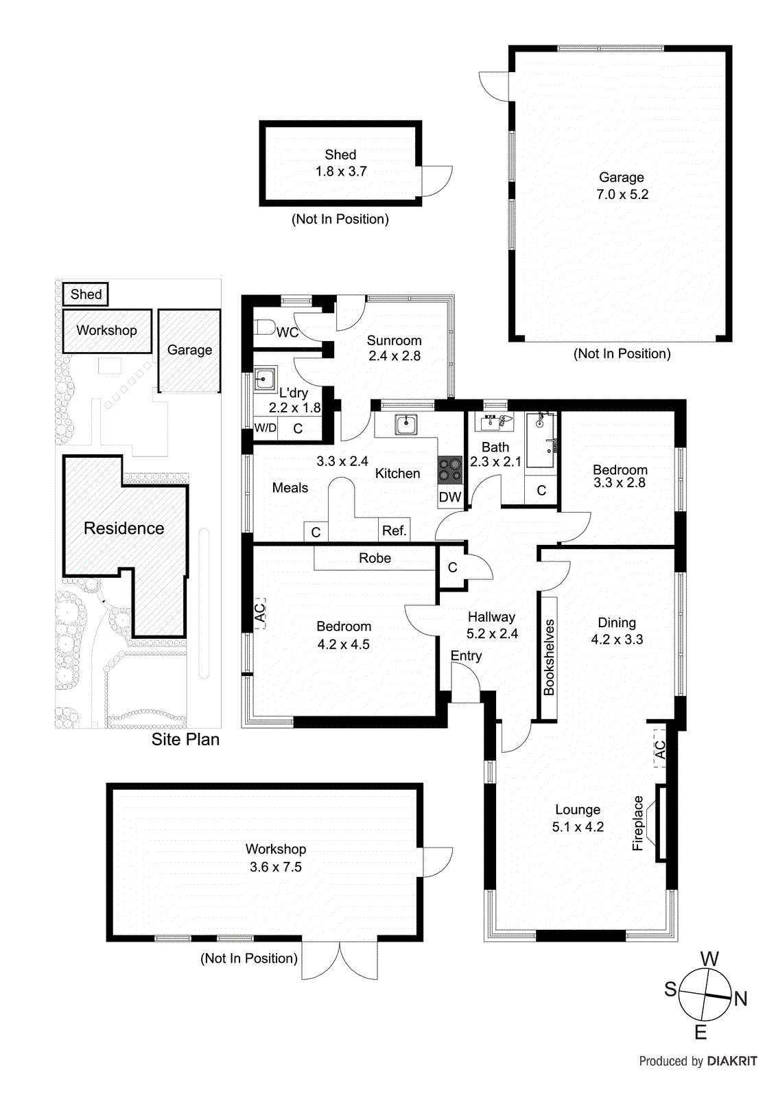 13 Highland Avenue, Highett VIC 3190 - Floorplan