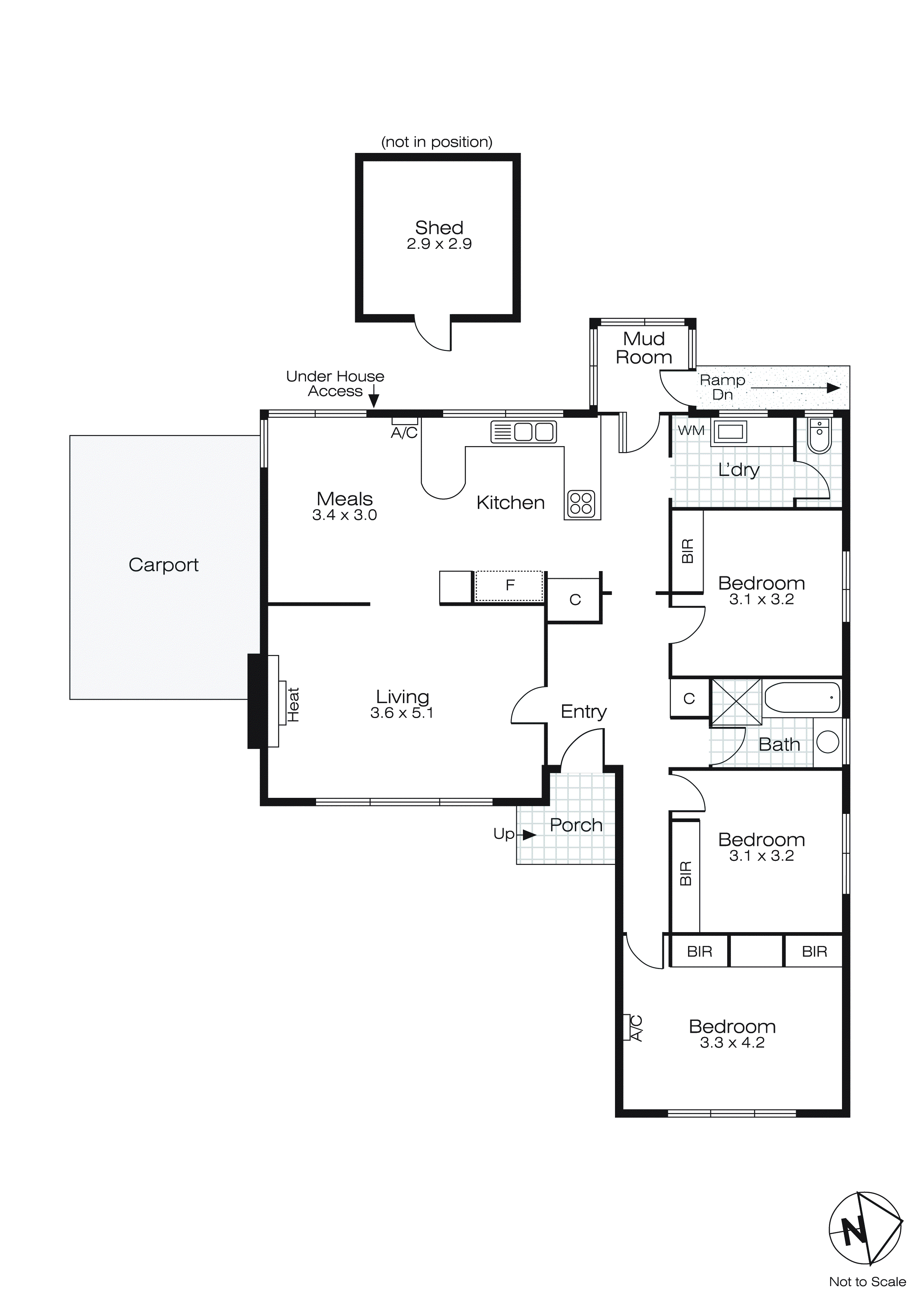 13 Hillside Drive, Ballarat North VIC 3350 - Floorplan