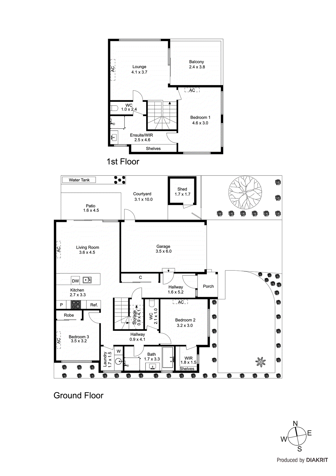 1/3 Hiscock Street, Chadstone VIC 3148 - Floorplan