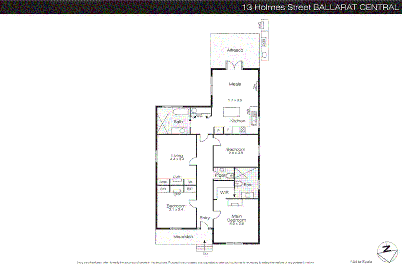 13 Holmes Street, Ballarat Central VIC 3350 - Floorplan