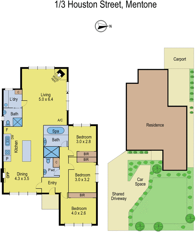 1/3 Houston Street, Mentone VIC 3194 - Floorplan