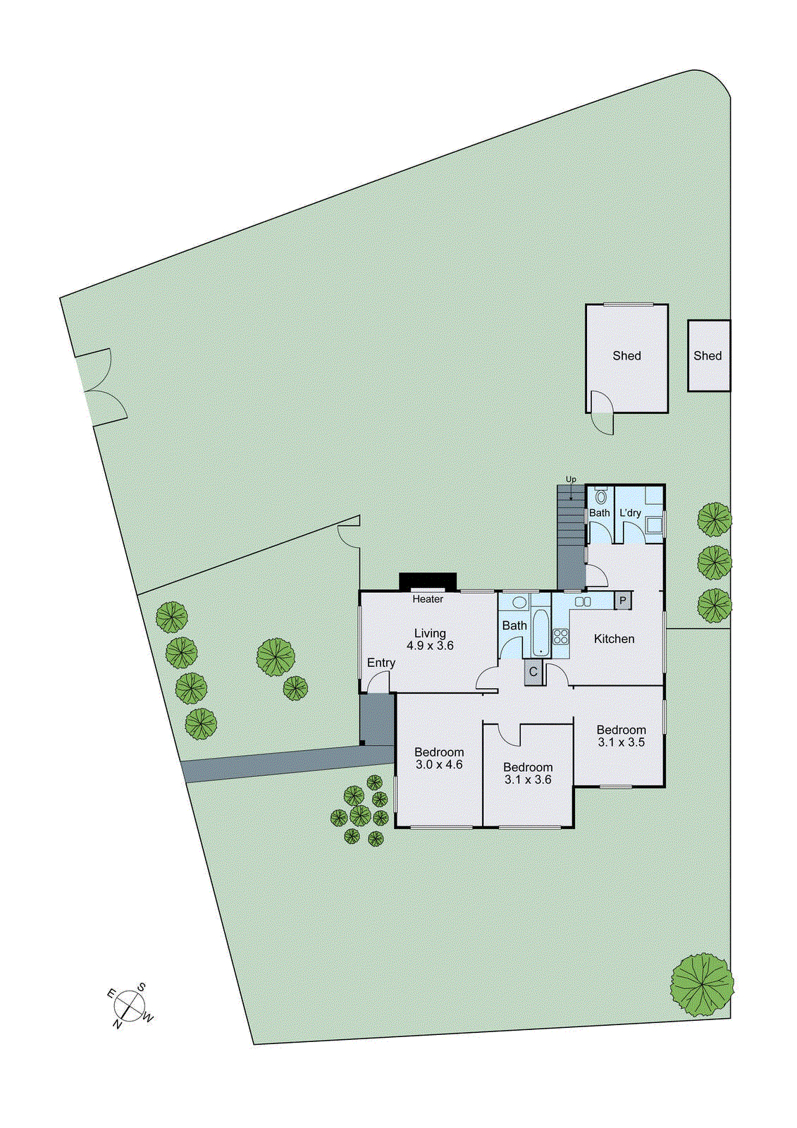 13 Huon Grove, Ashburton VIC 3147 - Floorplan