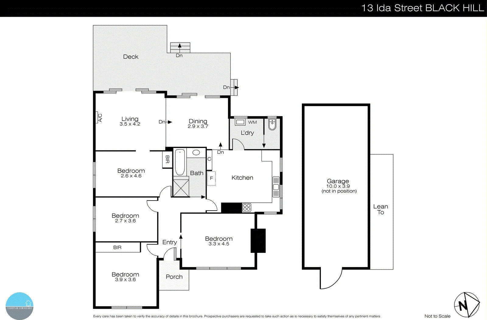 13 Ida Street, Black Hill VIC 3350 - Floorplan