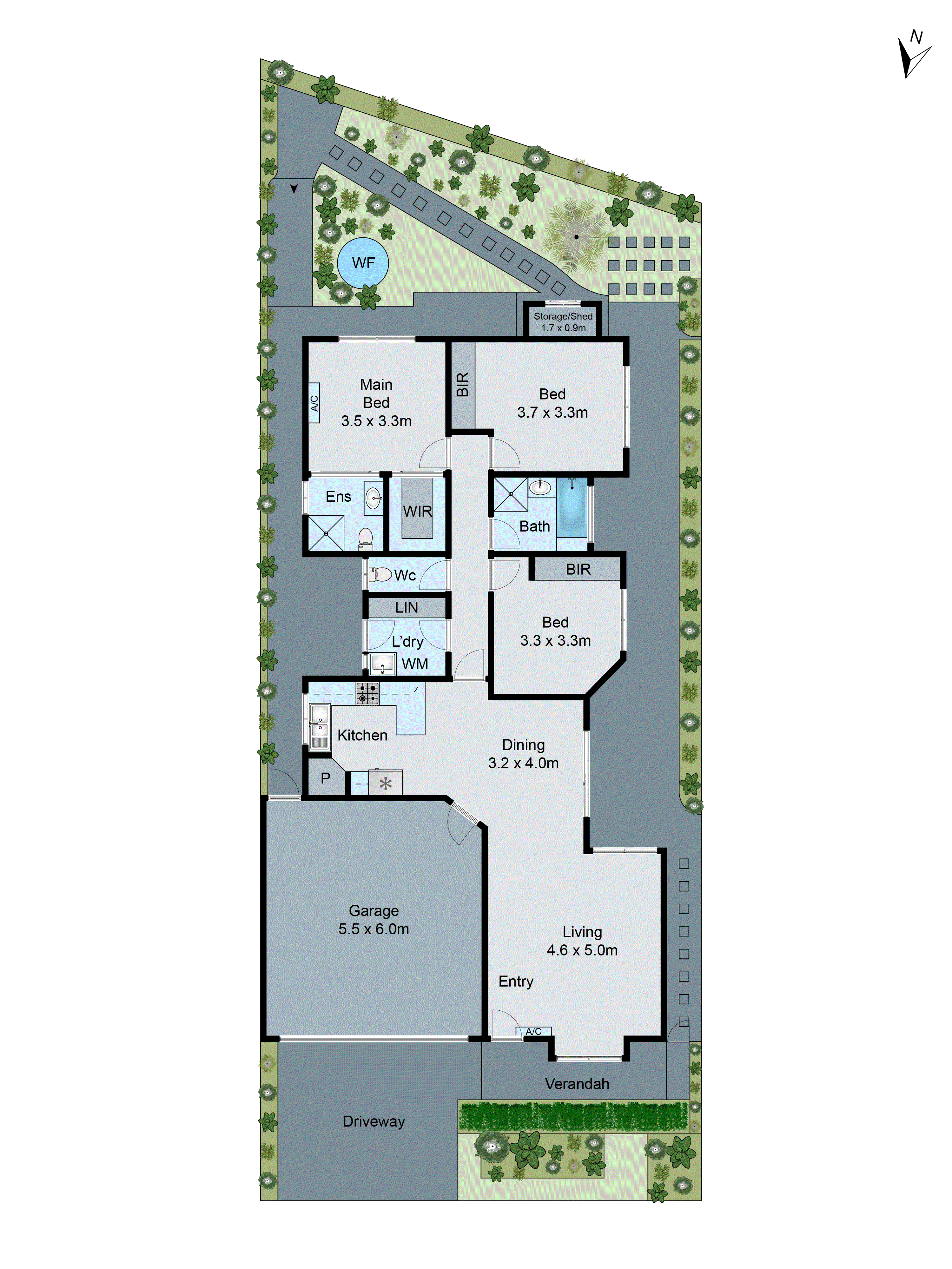 13 Idwall Court, Highton VIC 3216 - Floorplan