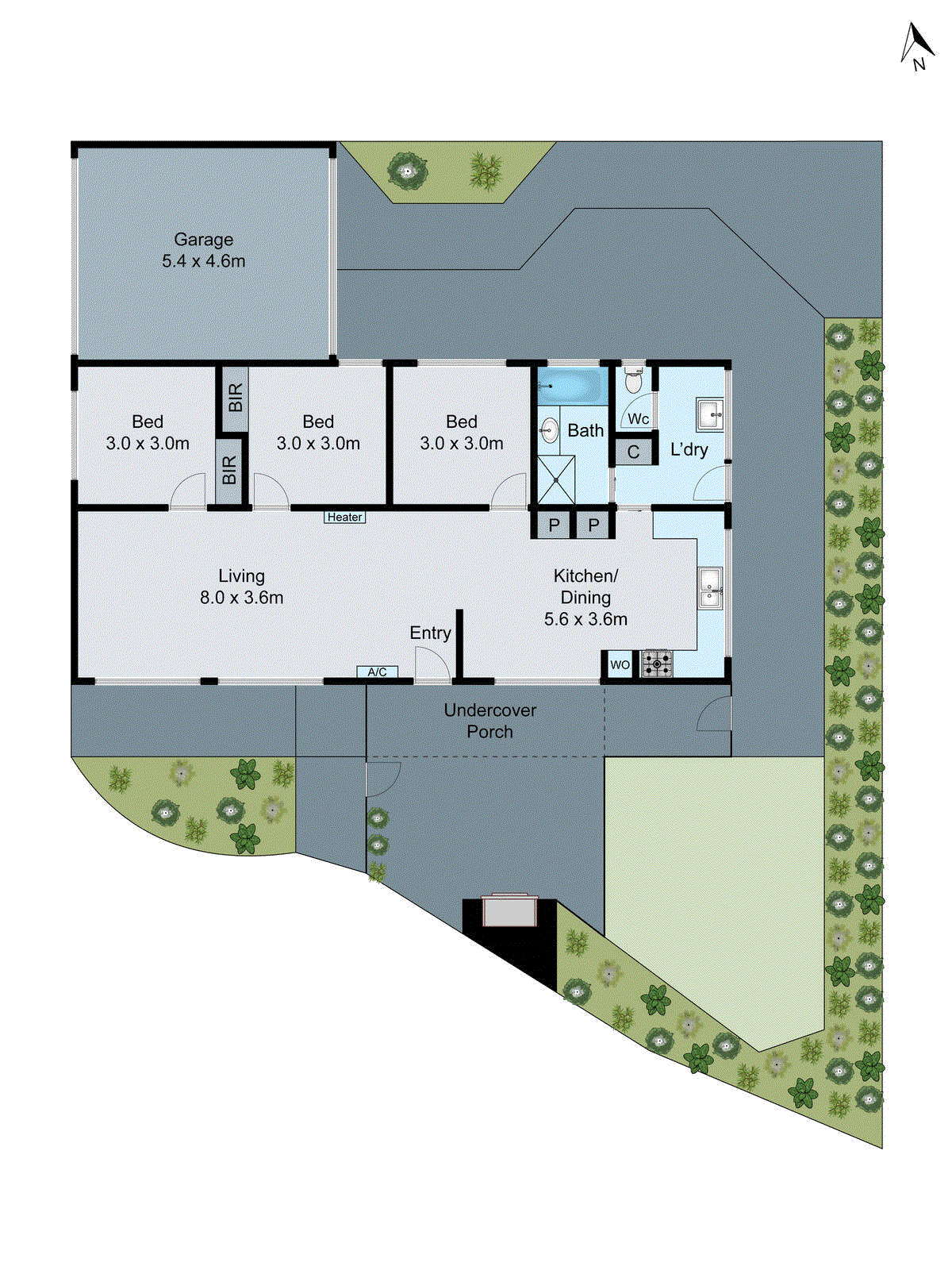 1/3 Inala Court, Marshall VIC 3216 - Floorplan