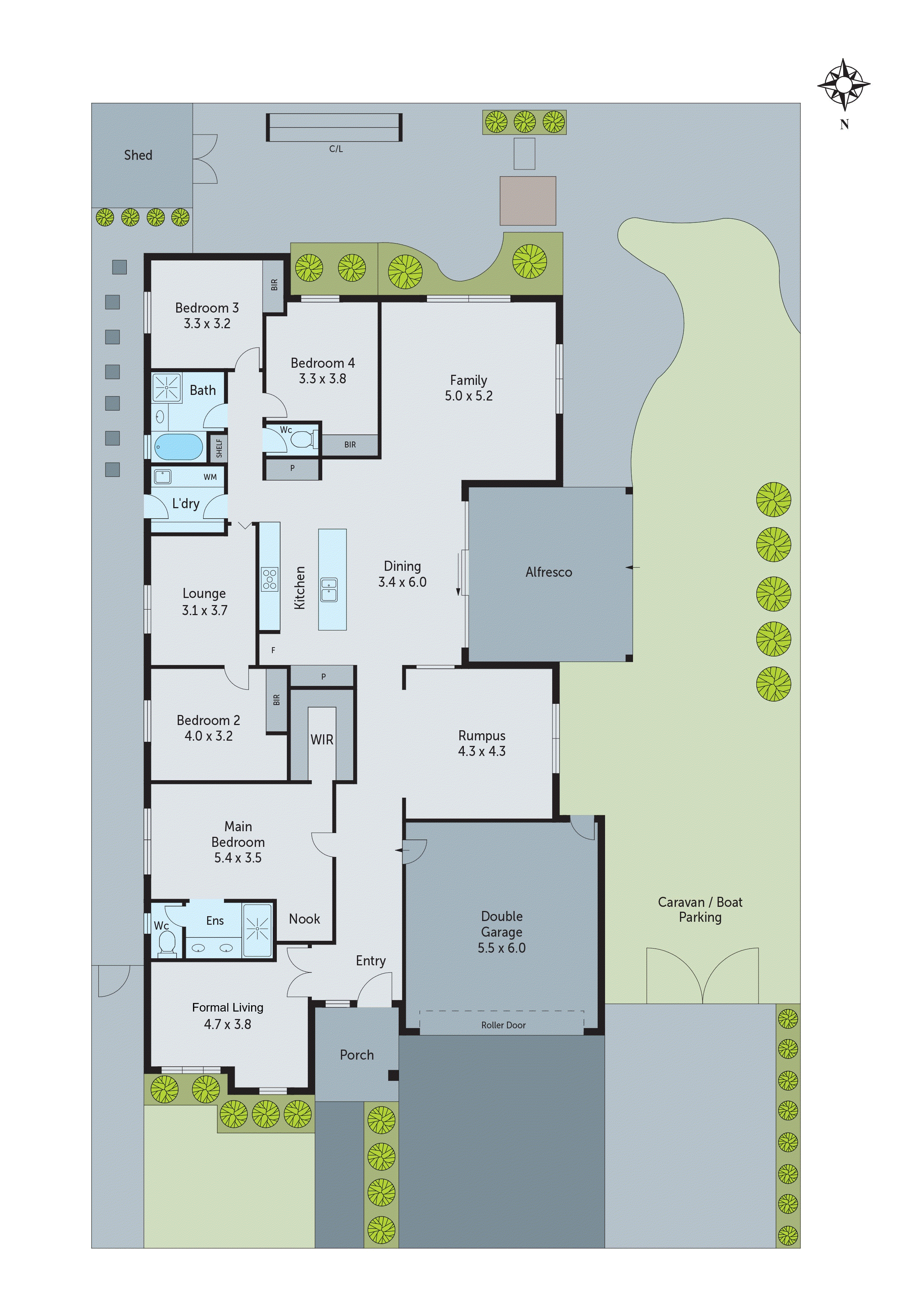 13 Judith Court, Lara VIC 3212 - Floorplan