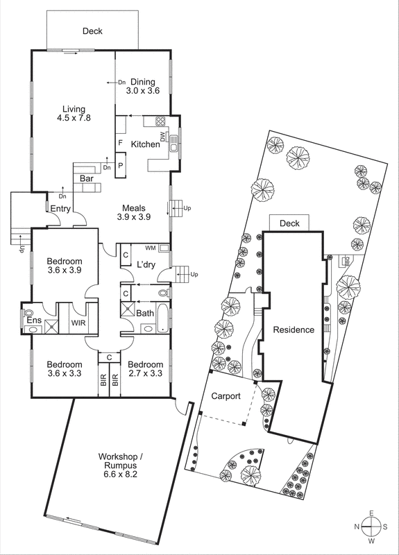 13 Kanowna Street, Hampton VIC 3188 - Floorplan