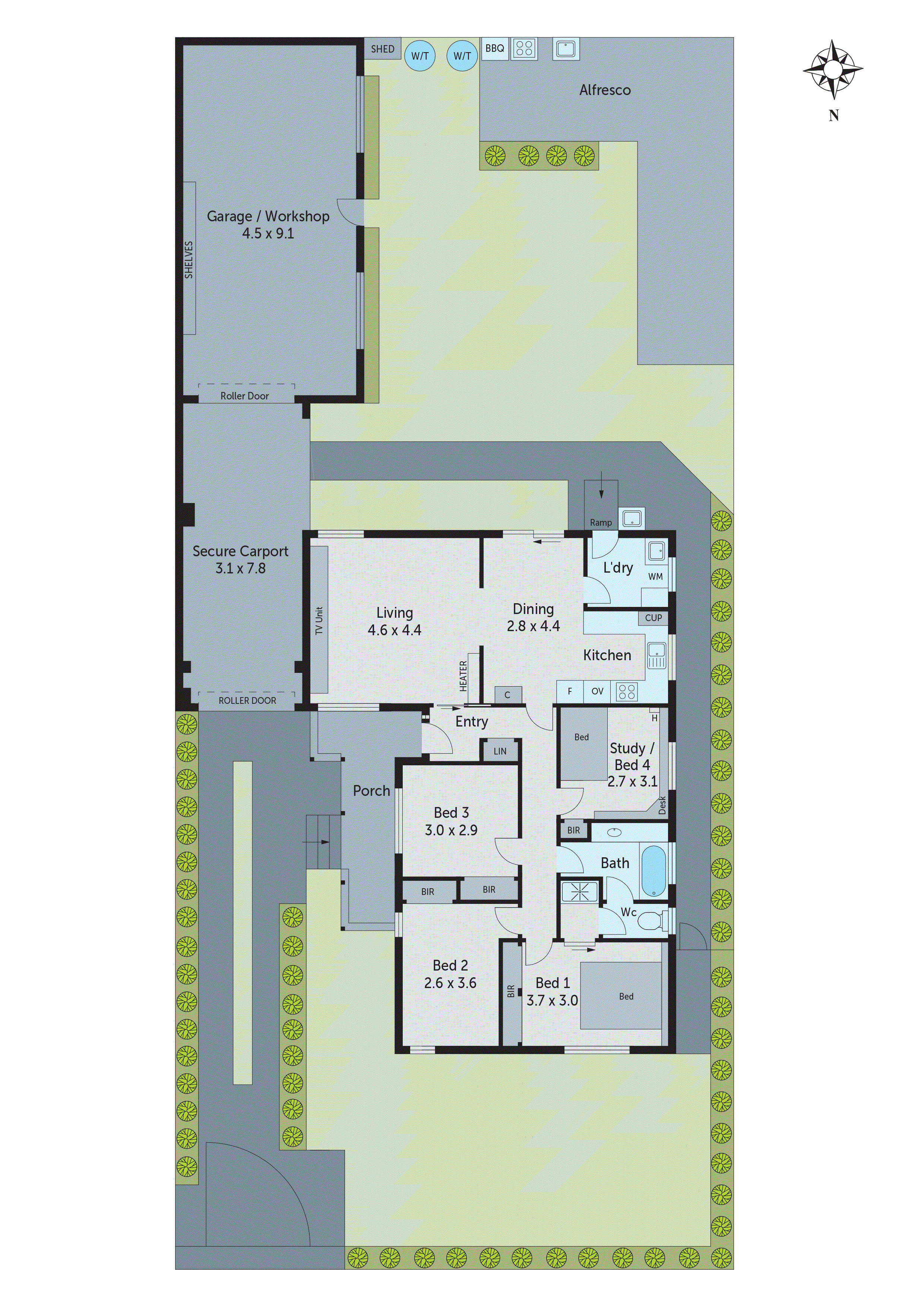 13 Kansas Avenue, Bell Post Hill VIC 3215 - Floorplan