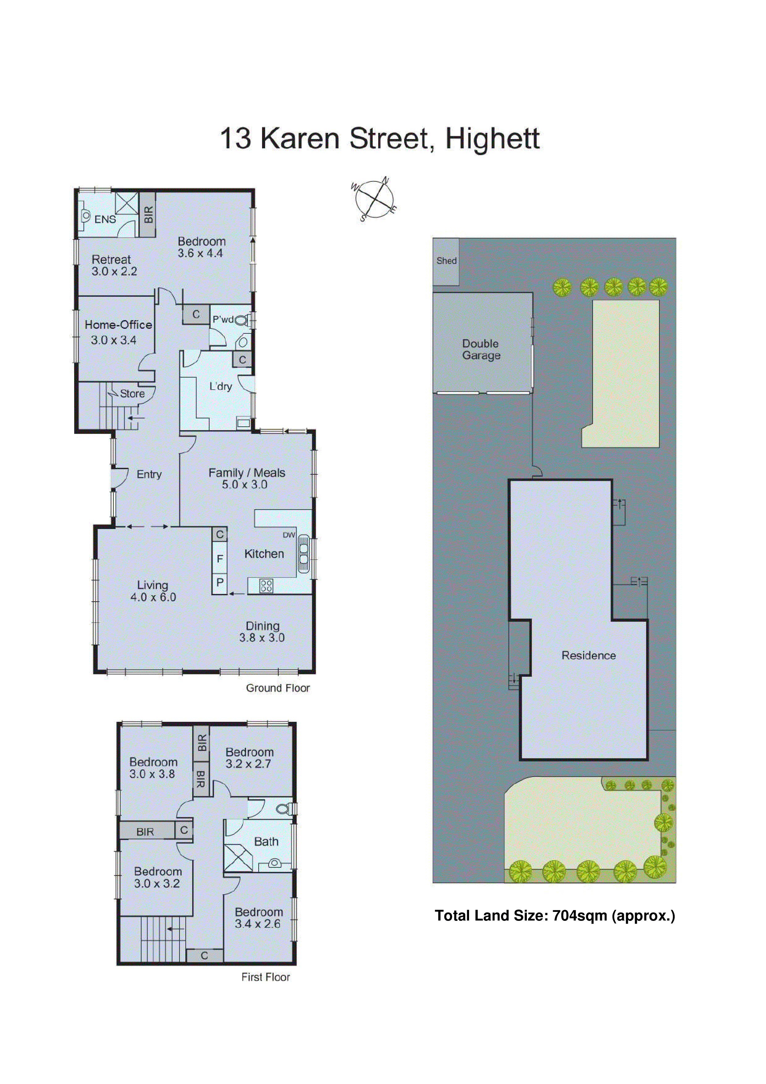 13 Karen Street, Highett VIC 3190 - Floorplan