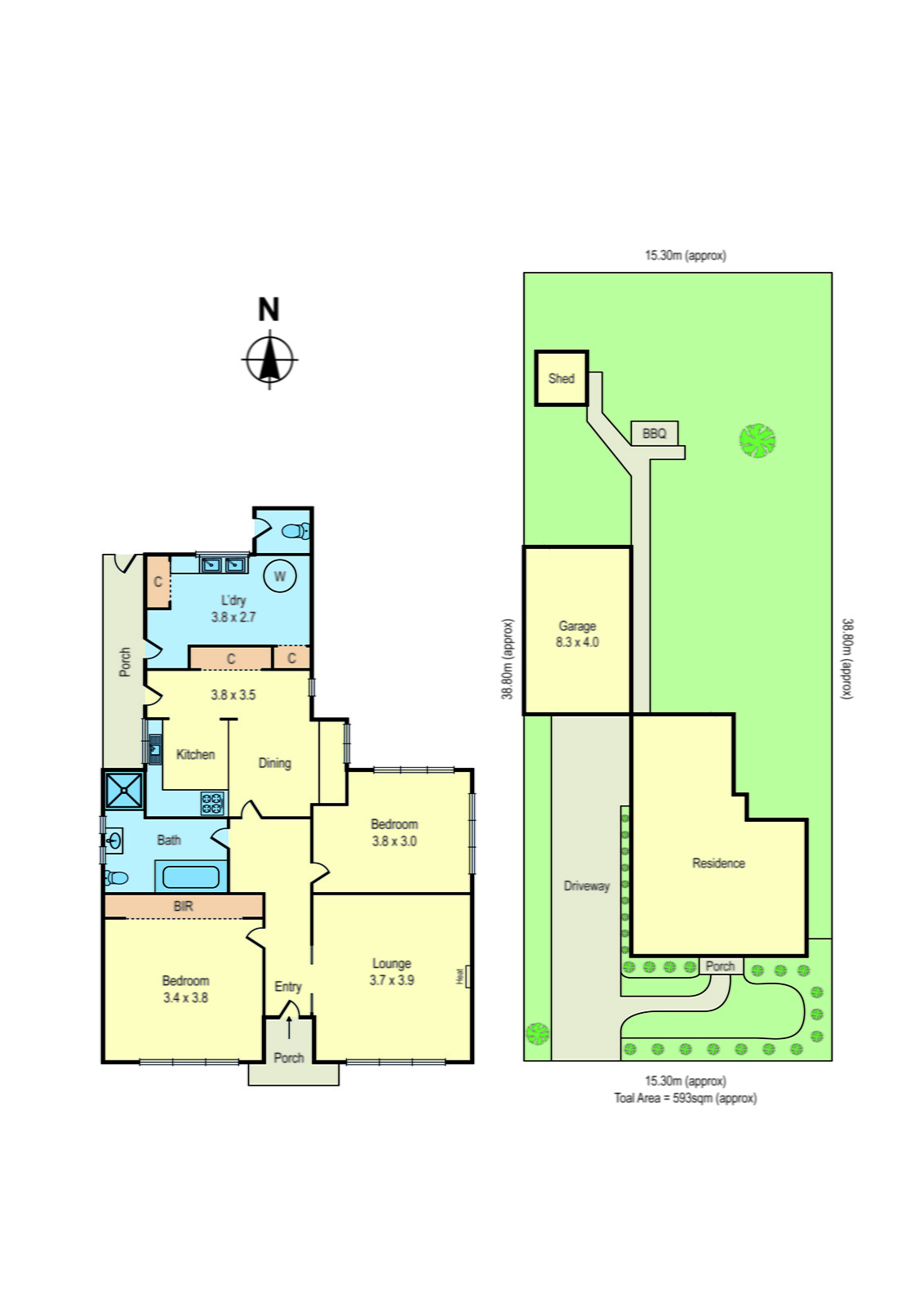 13 Keith Street, Parkdale VIC 3195 - Floorplan