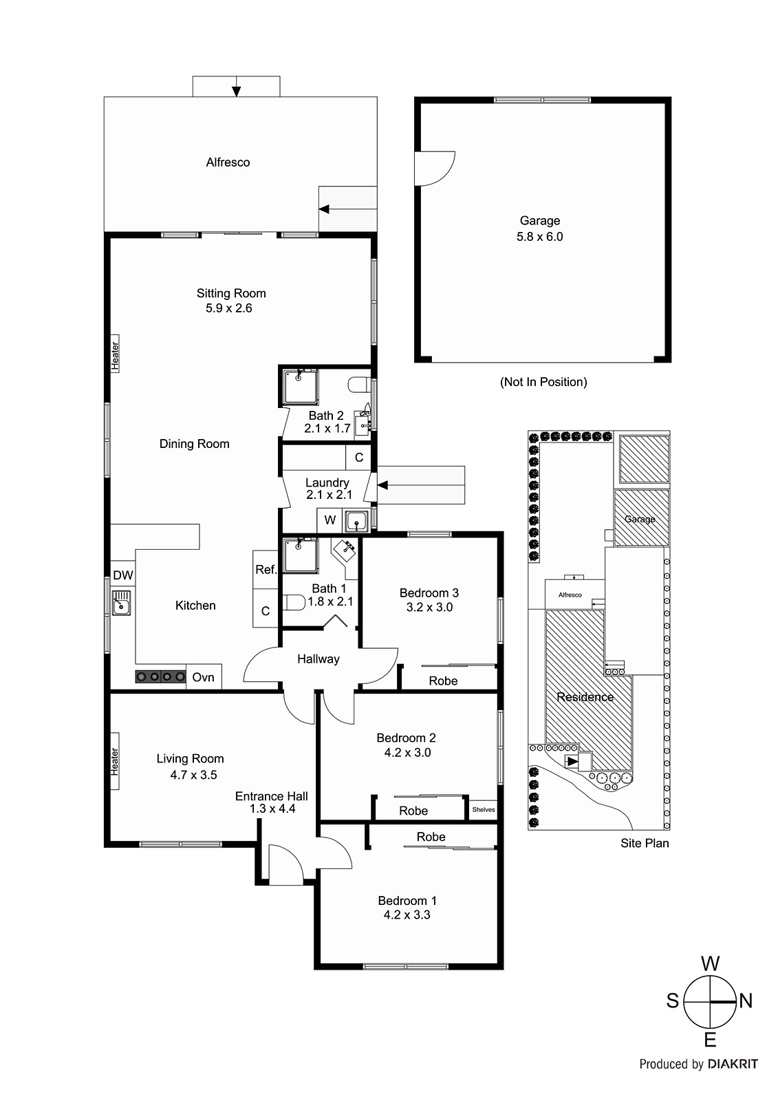 13 Kingston Street, Hampton VIC 3188 - Floorplan