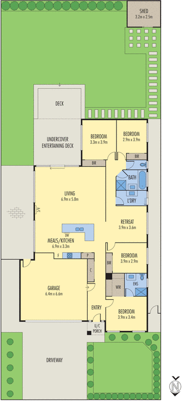13 Kinlock Street, Bell Post Hill VIC 3215 - Floorplan