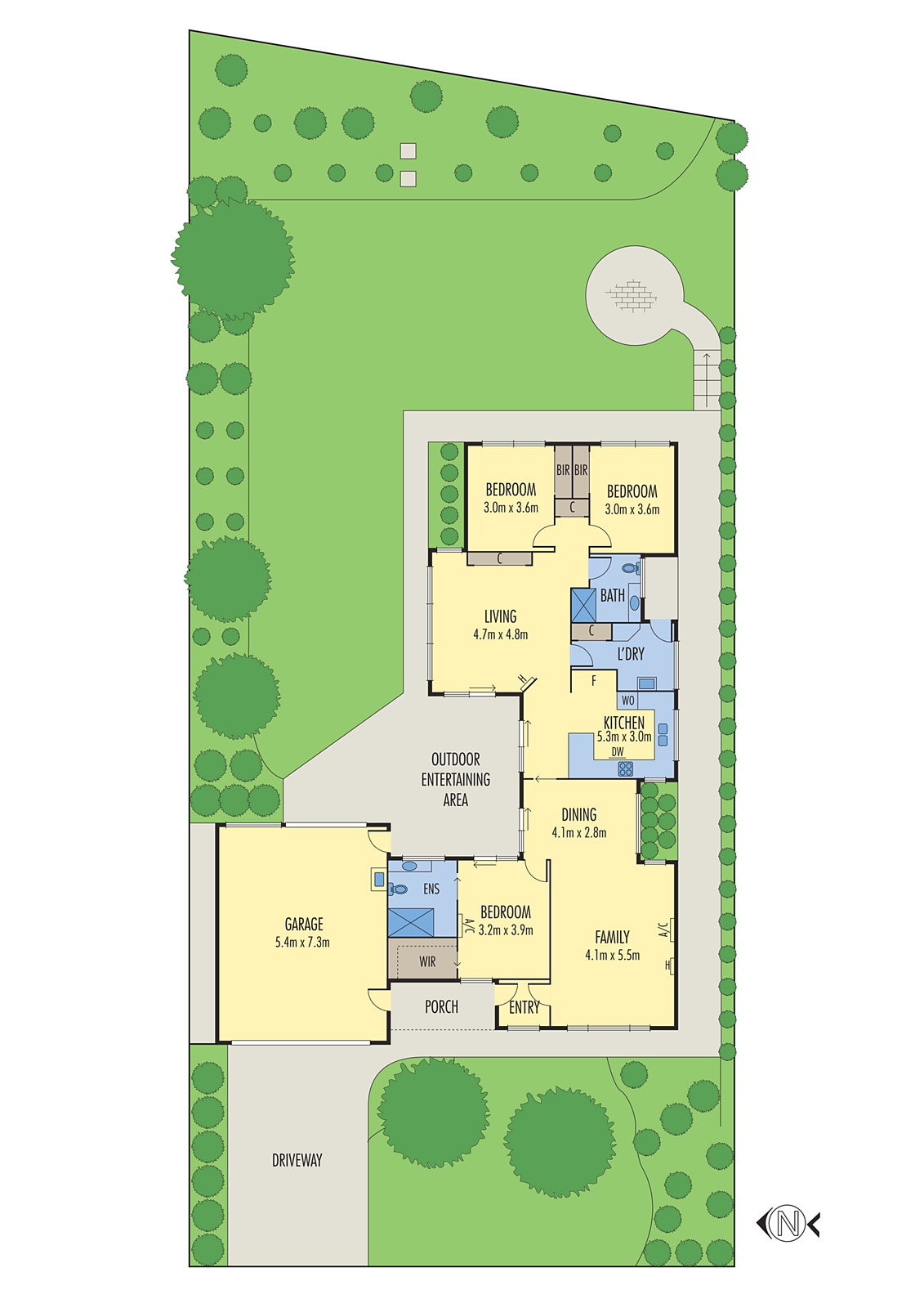 13 Kinsmead Street, Waurn Ponds VIC 3216 - Floorplan