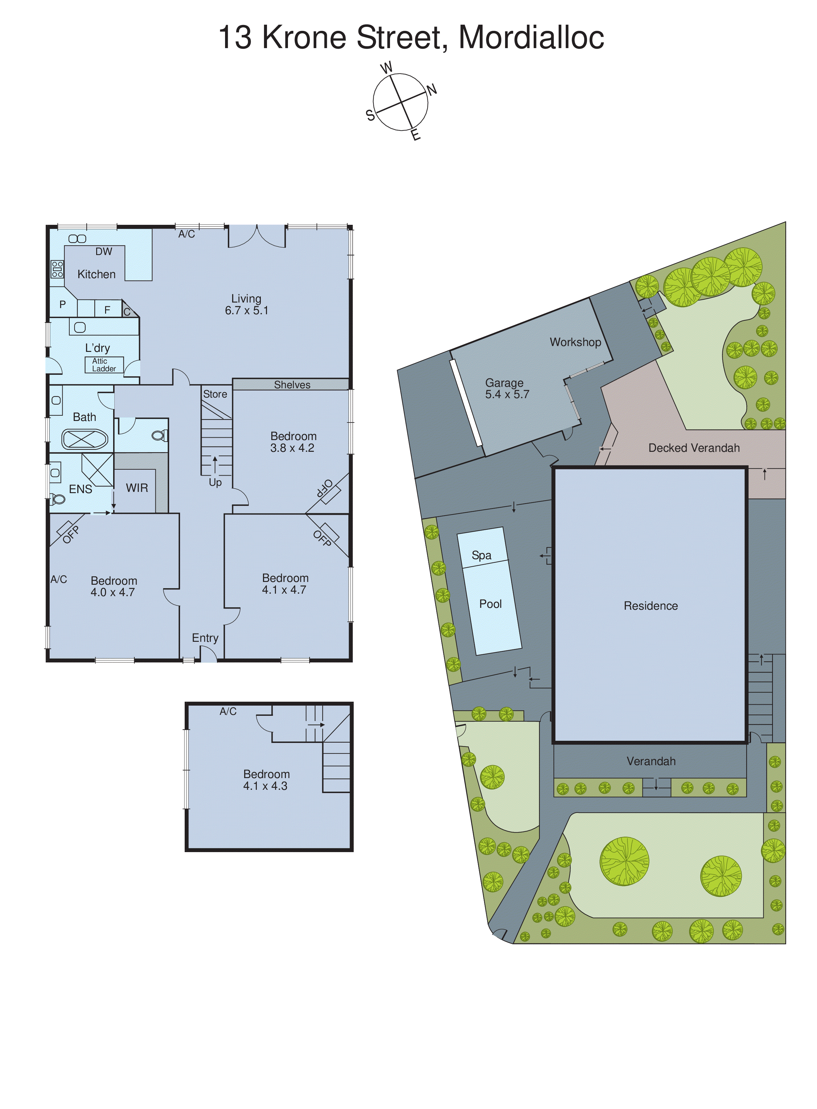 13 Krone Street, Mordialloc VIC 3195 - Floorplan