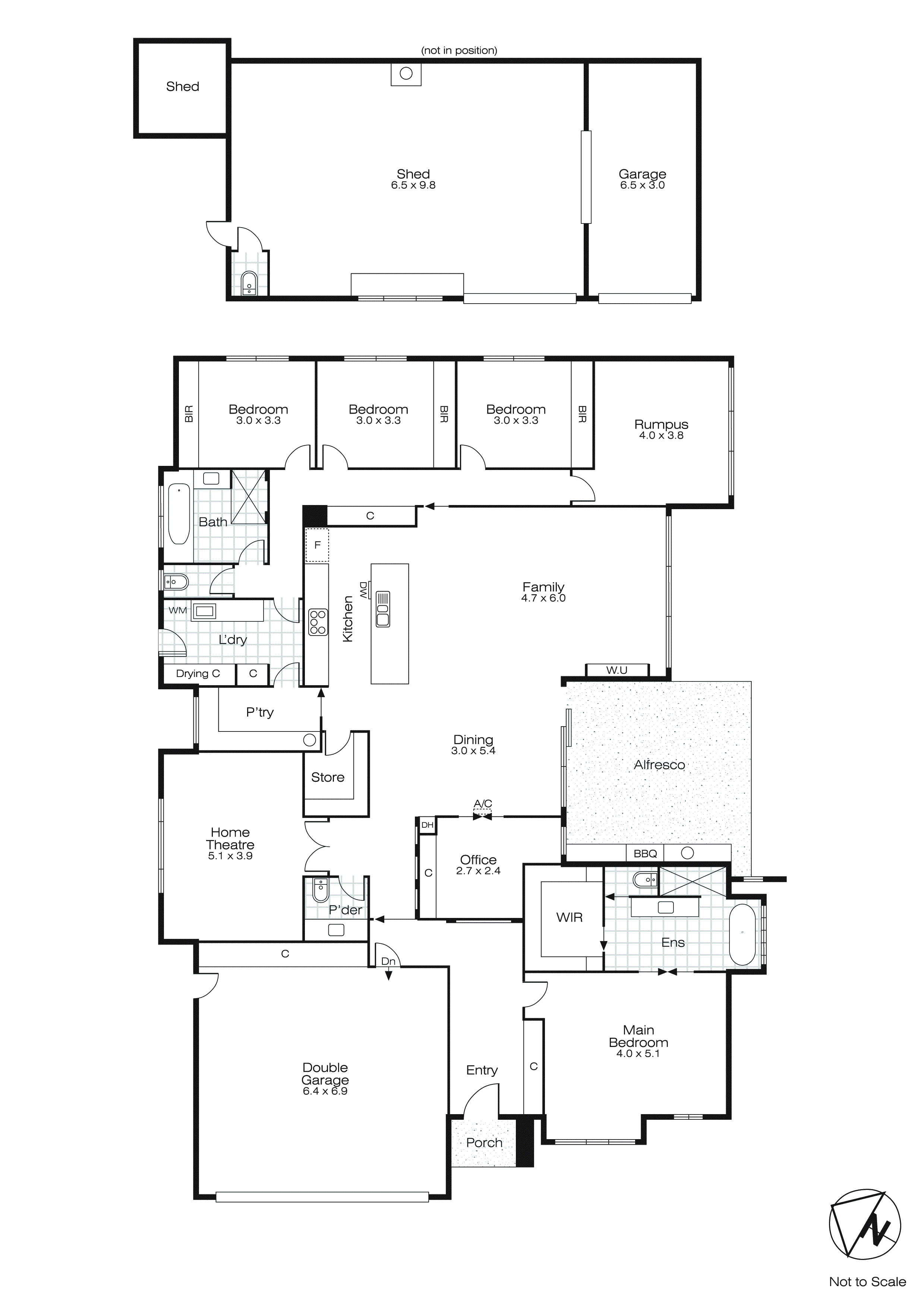 13 Lavery Avenue, Mount Clear VIC 3350 - Floorplan